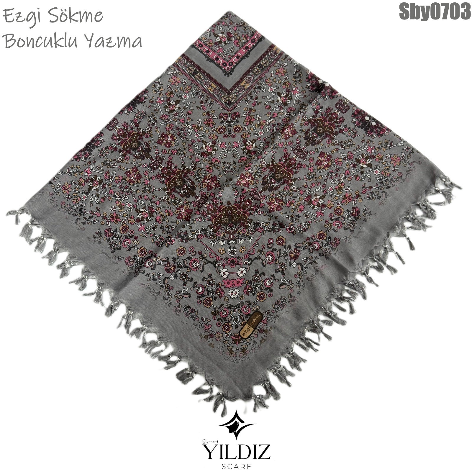 Ezgi Sökme Boncuklu Yazma SBY07 - 3