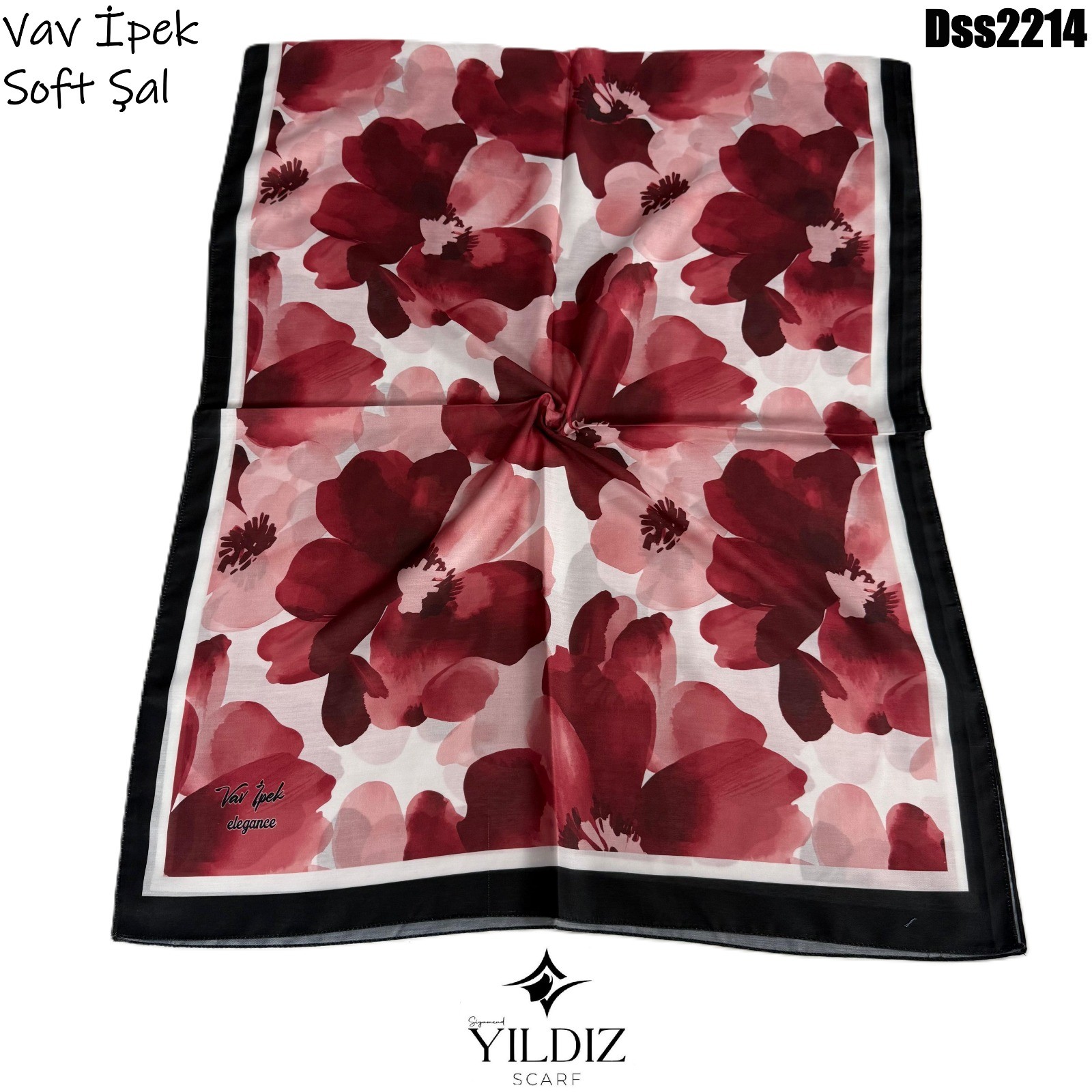 Vav İpek Dijital Soft Şal - DSS22 - 14