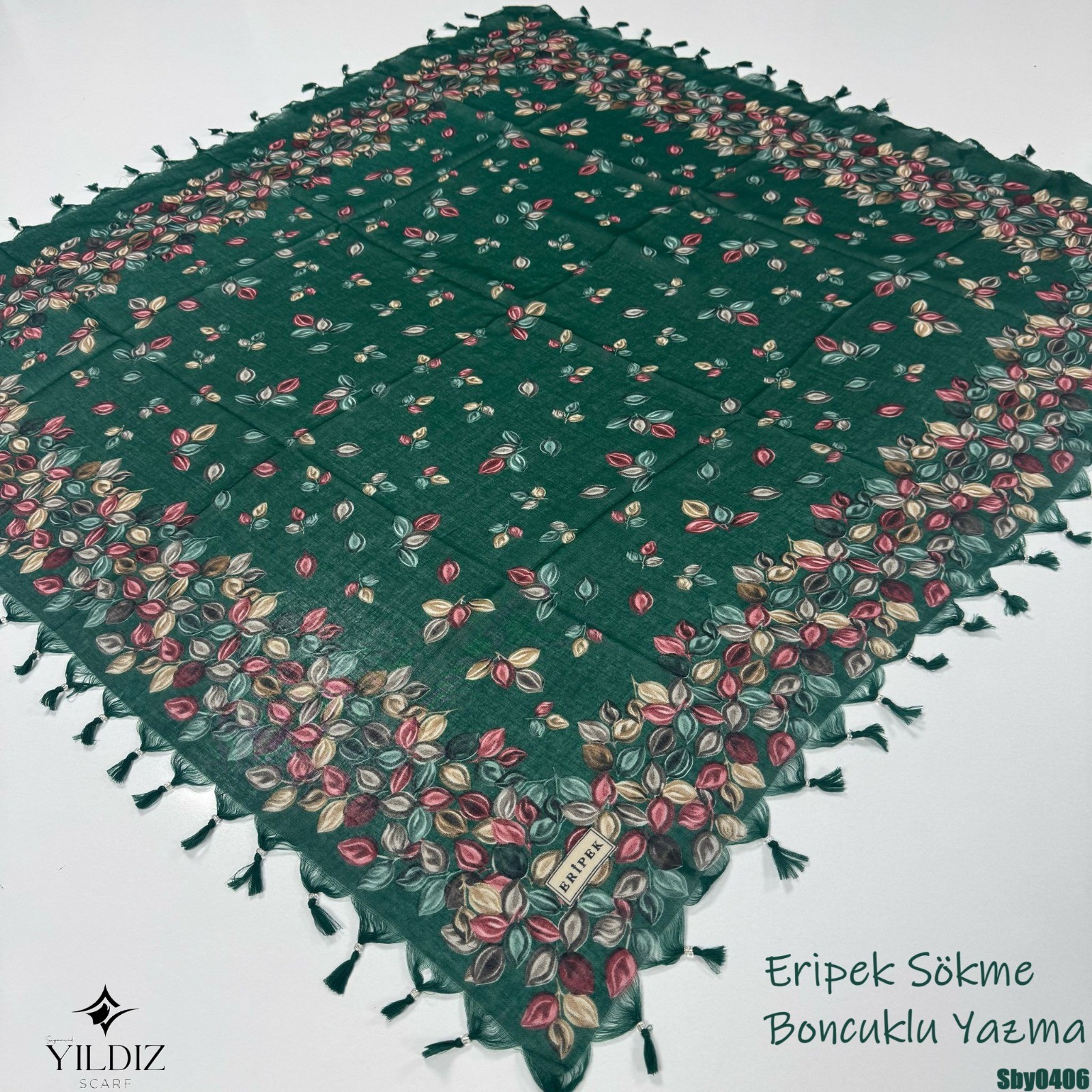 J-57 Eripek Sökme Boncuklu Yazma