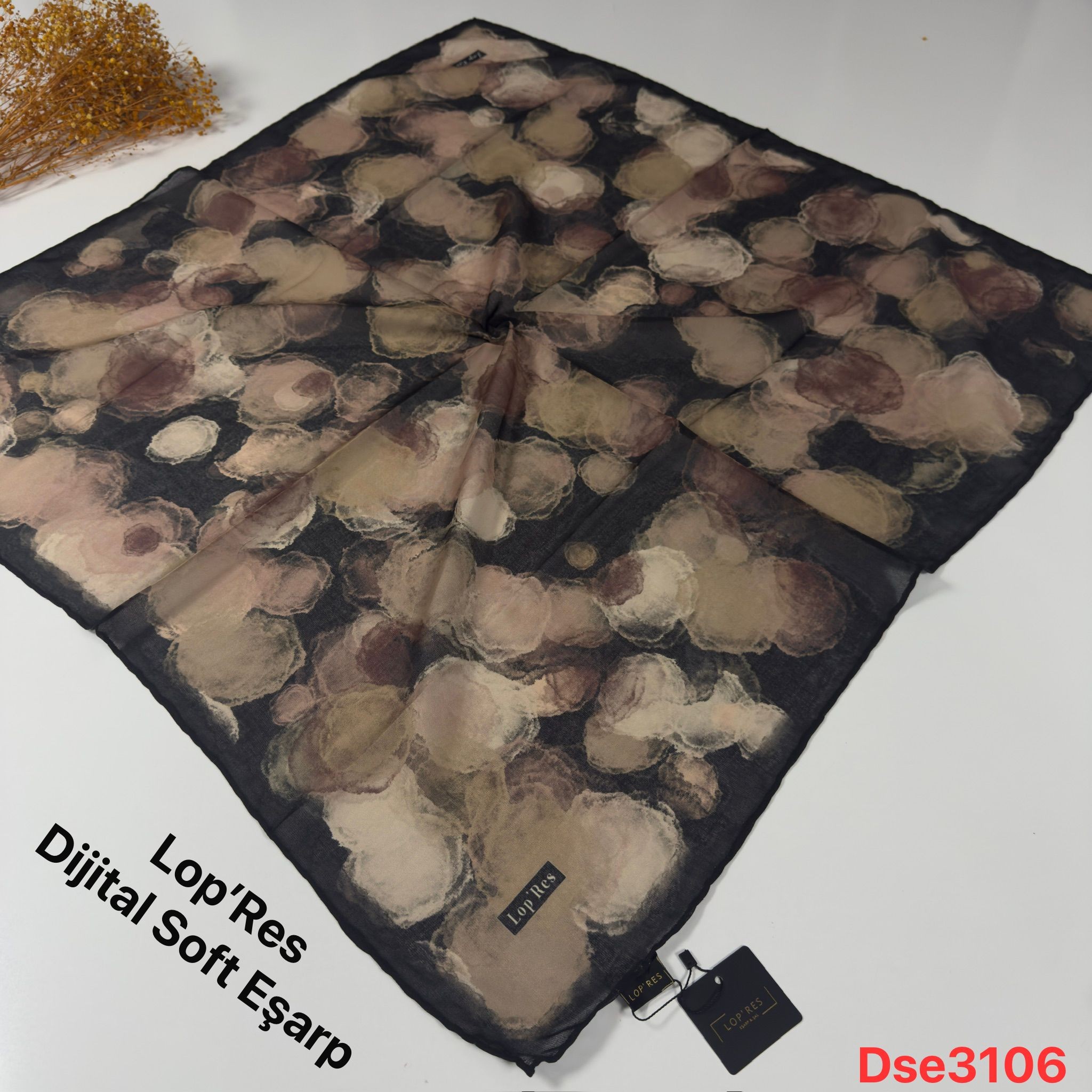 Lopres El Dikişli Soft Eşarp DSE31 - 6