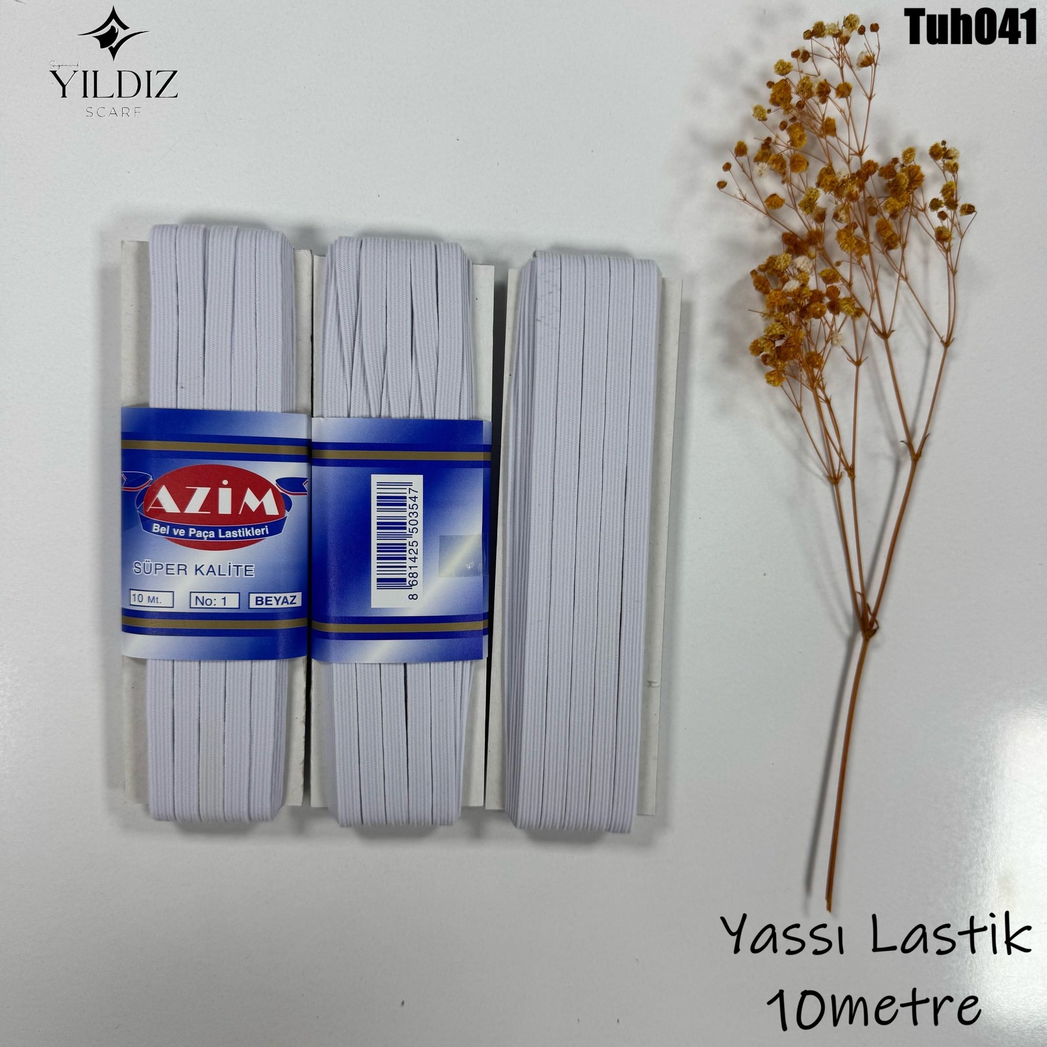 TH-41 Yassı Lastik 10 Metre