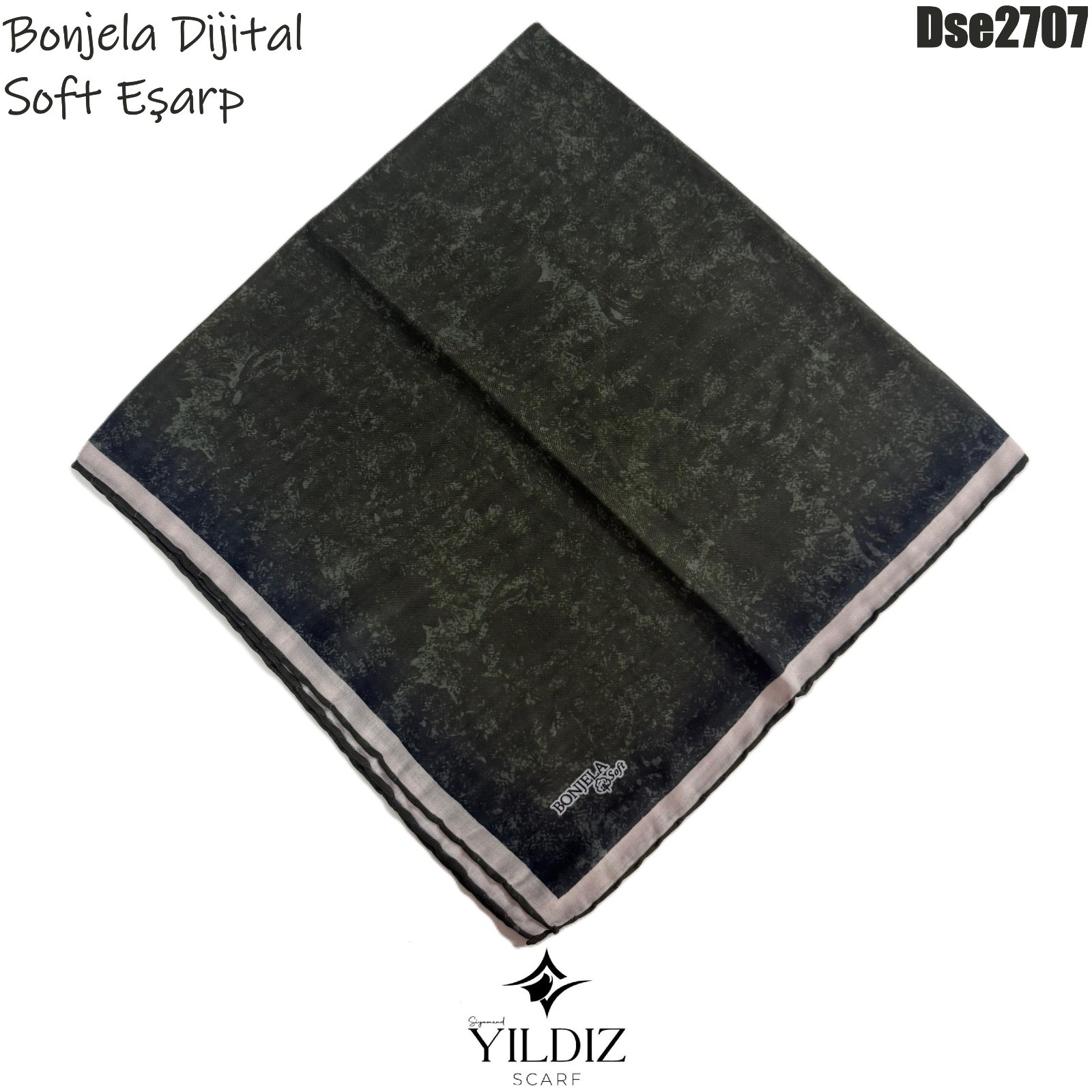 K-572 Bonjela Dijital Soft Eşarp