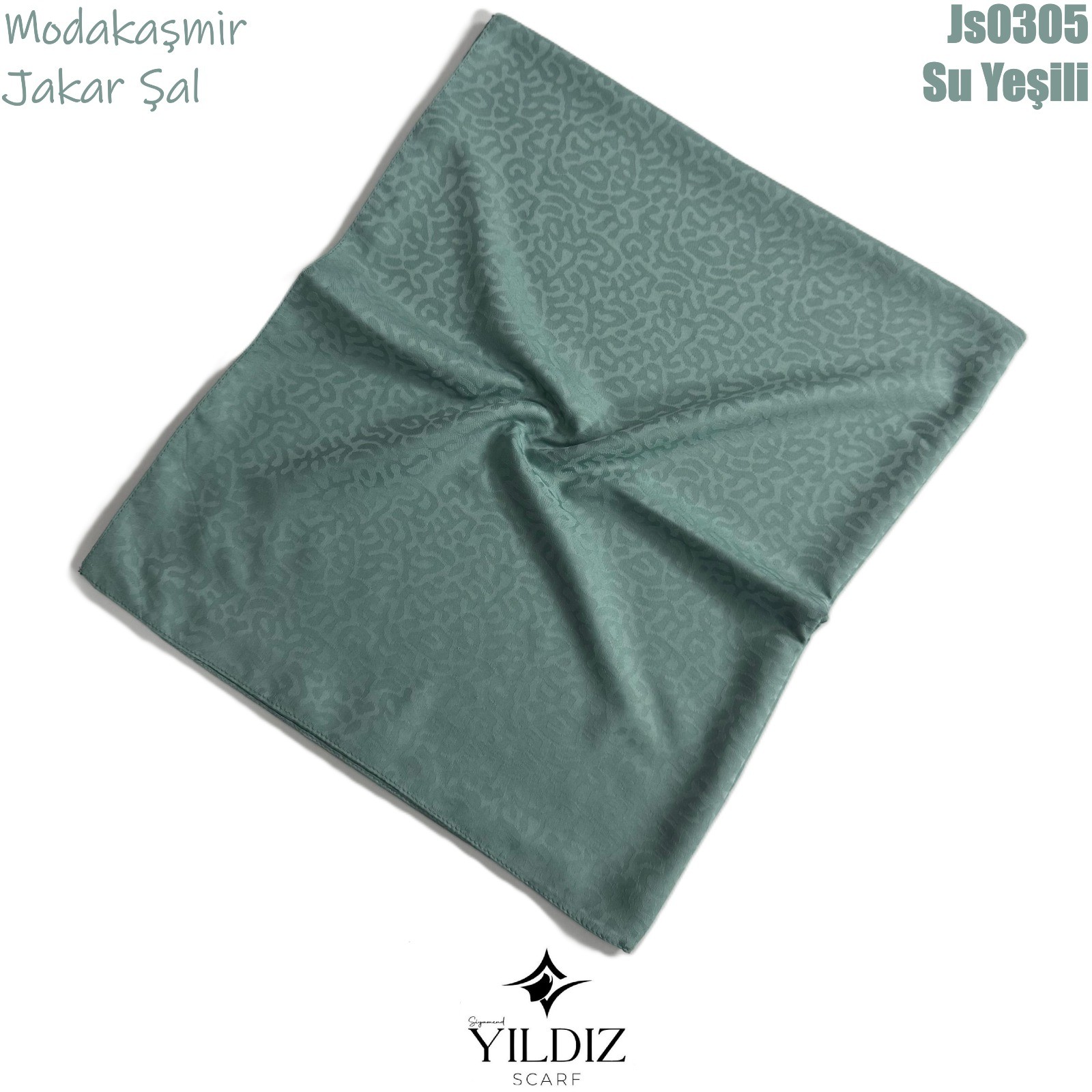 AD-44 Modakaşmir Jakar Şal- Su Yeşili