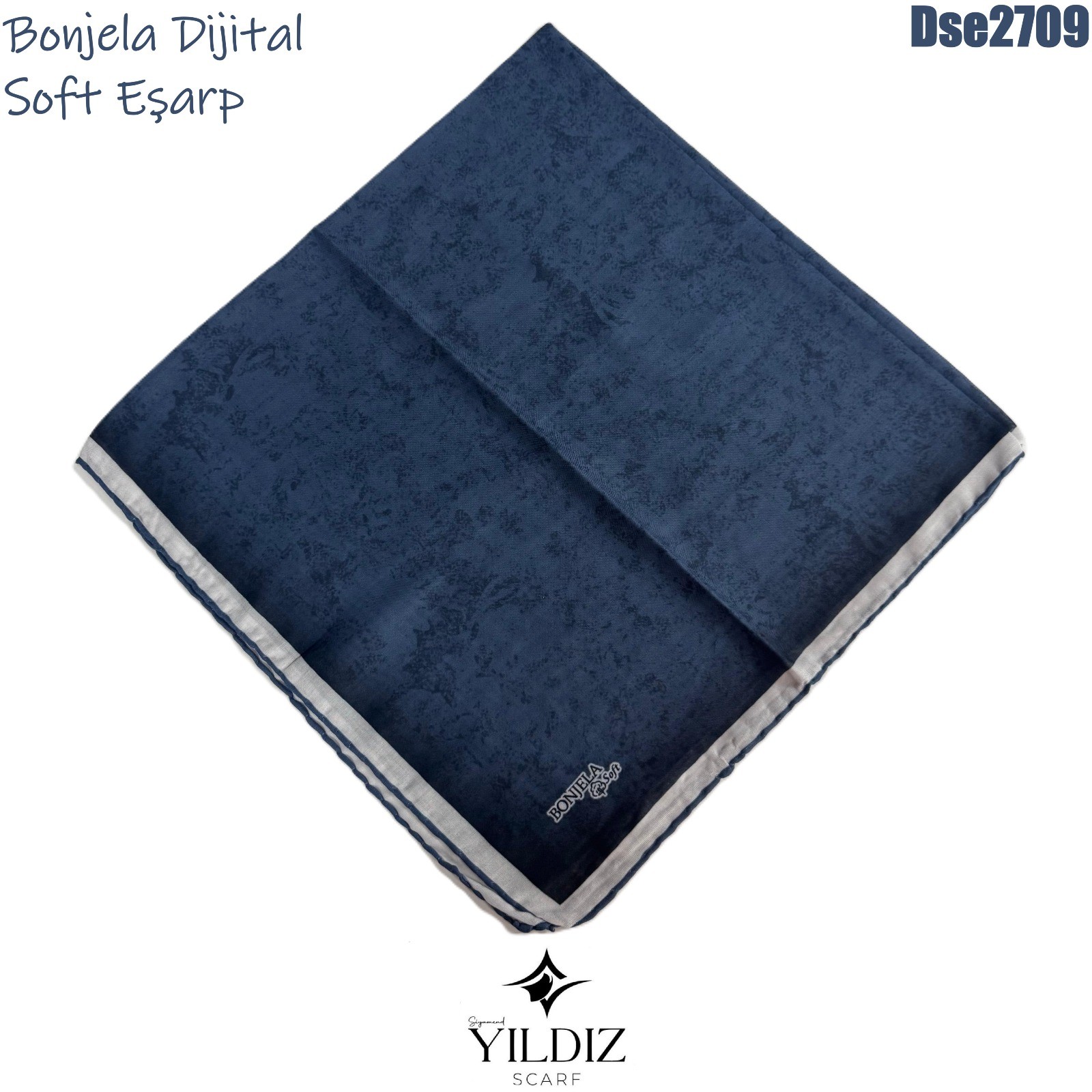 K-574 Bonjela Dijital Soft Eşarp