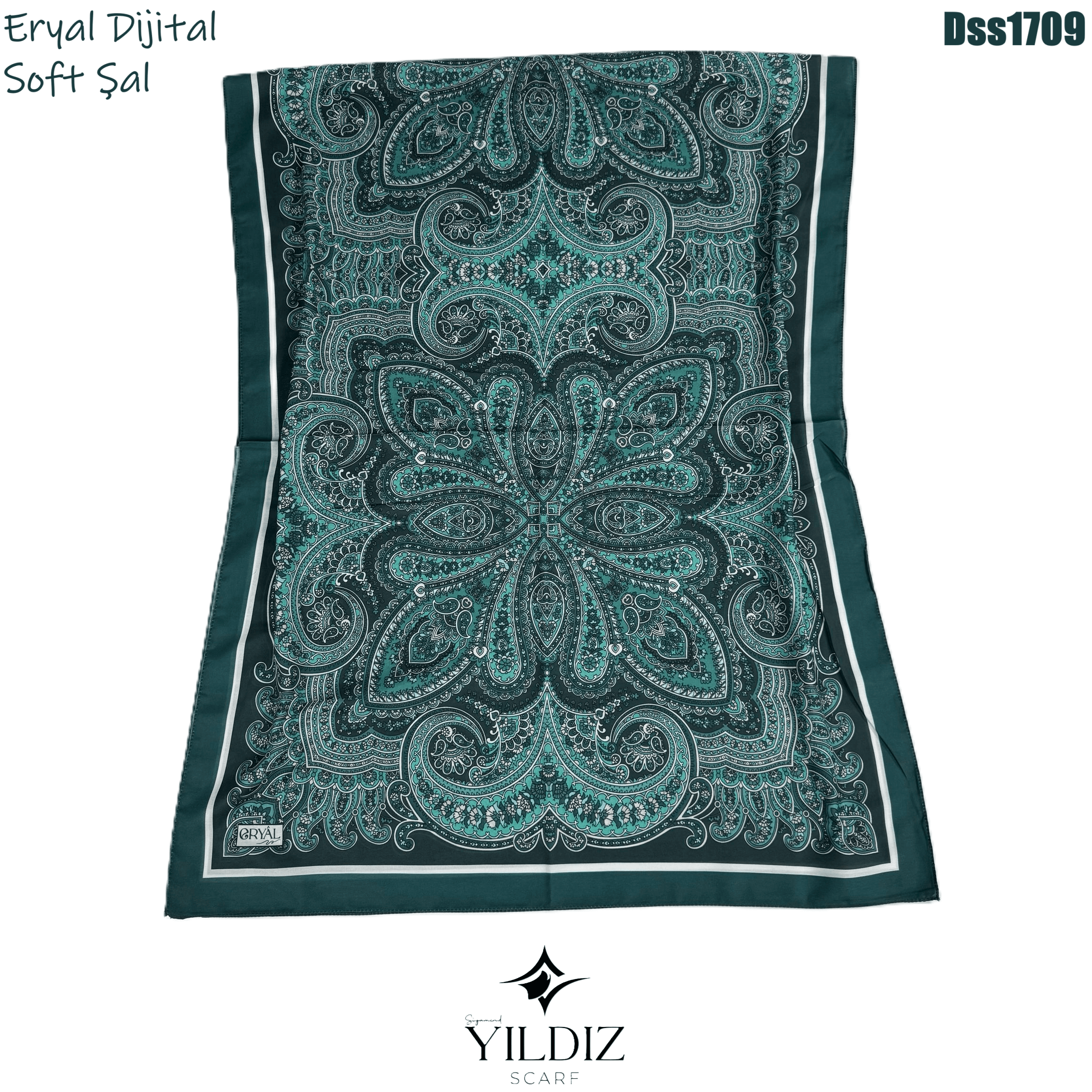 N-252 Eryal Dijital Soft Şal