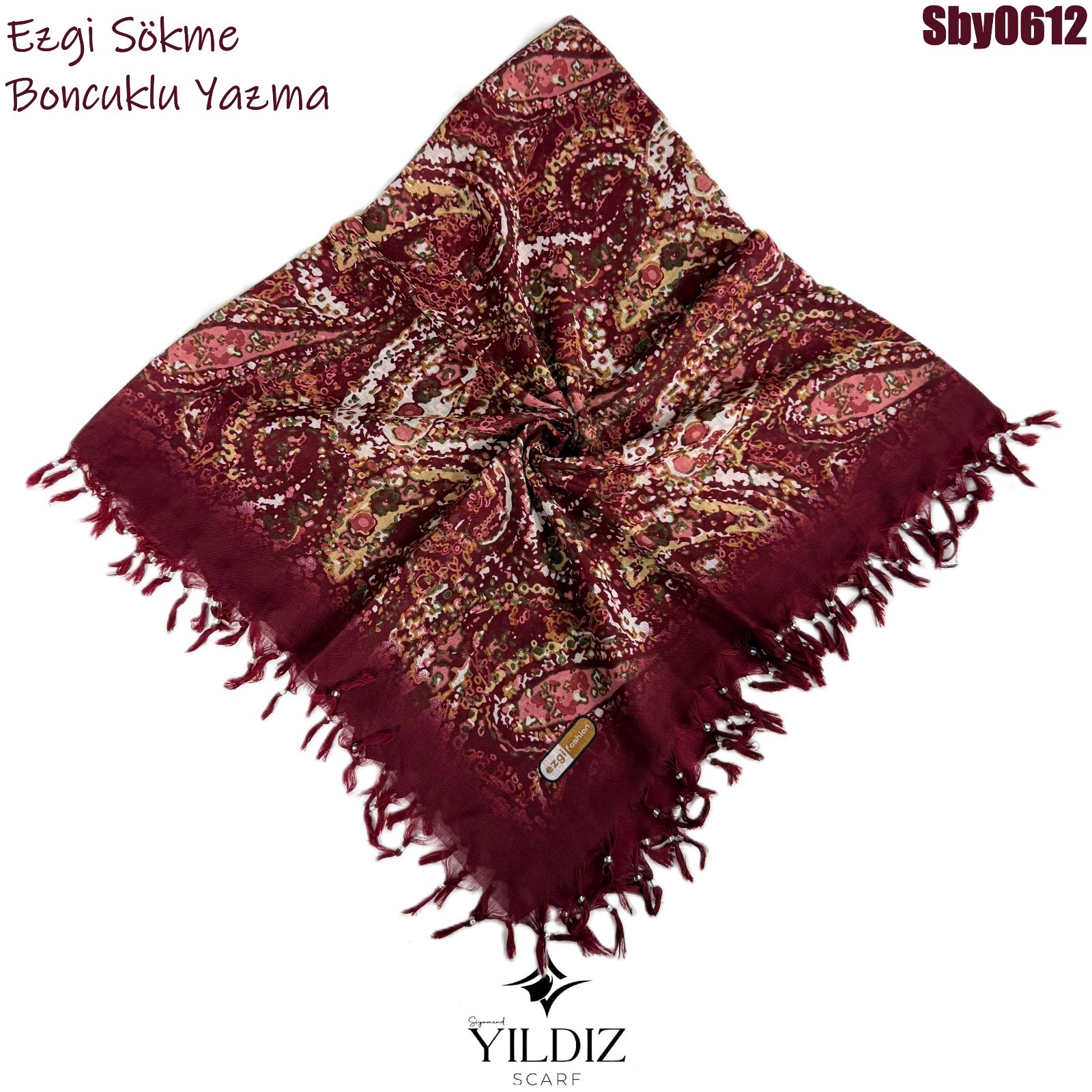 Ezgi Sökme Boncuklu Yazma SBY06 - 12