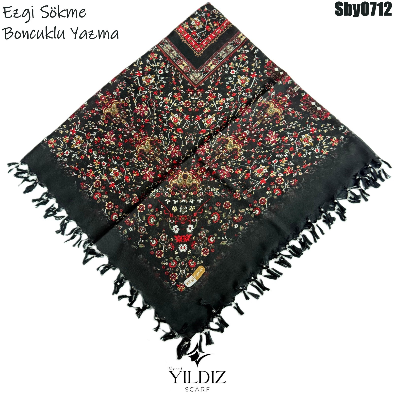 Ezgi Sökme Boncuklu Yazma SBY07 - 12