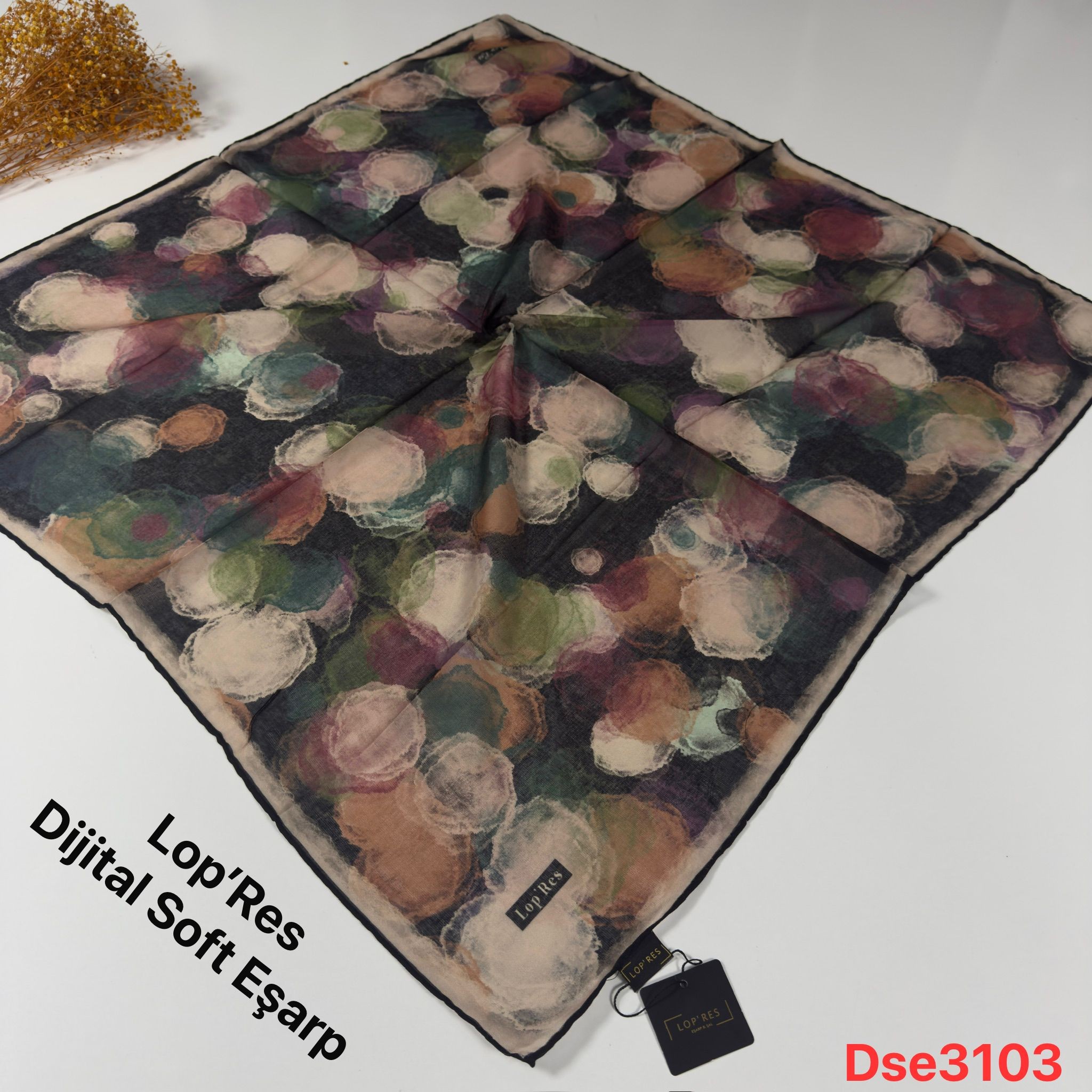 Lopres El Dikişli Soft Eşarp DSE31 - 3