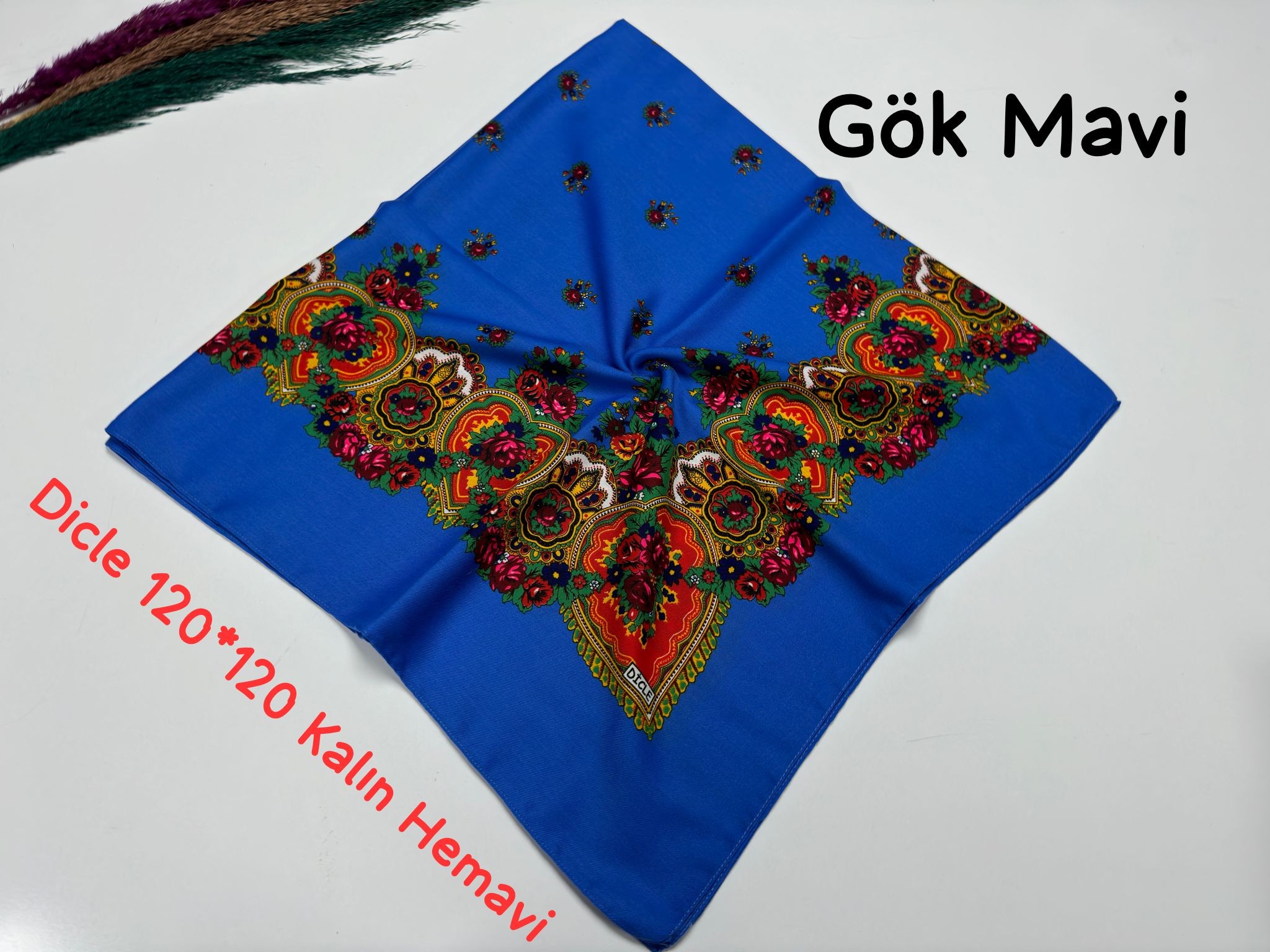 Dicle 120 cm Hemavi - Gök Mavi