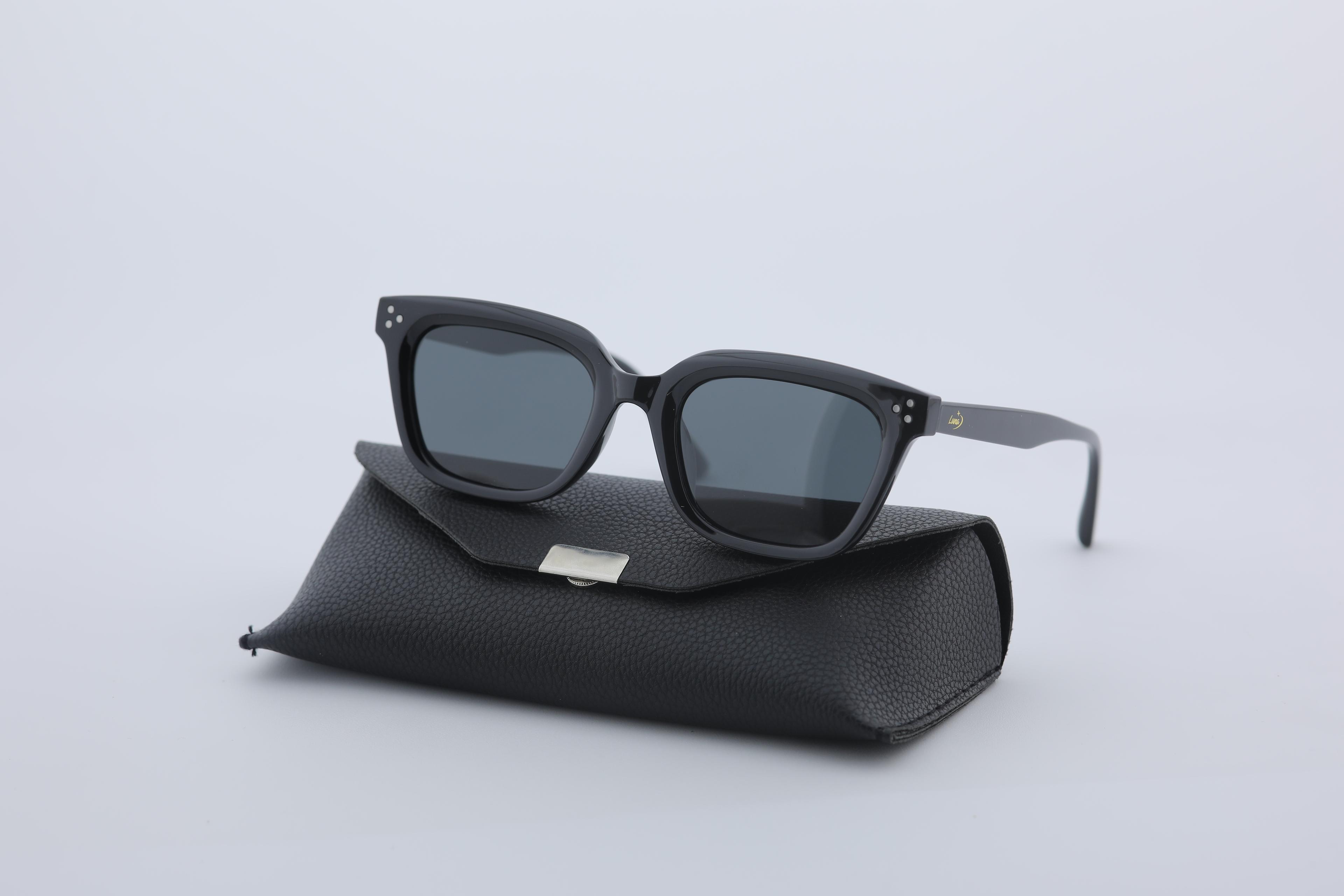 Uzayy Eyewear Luna Noire – Kadın Güneş Gözlüğü | Siyah TR90 UV400