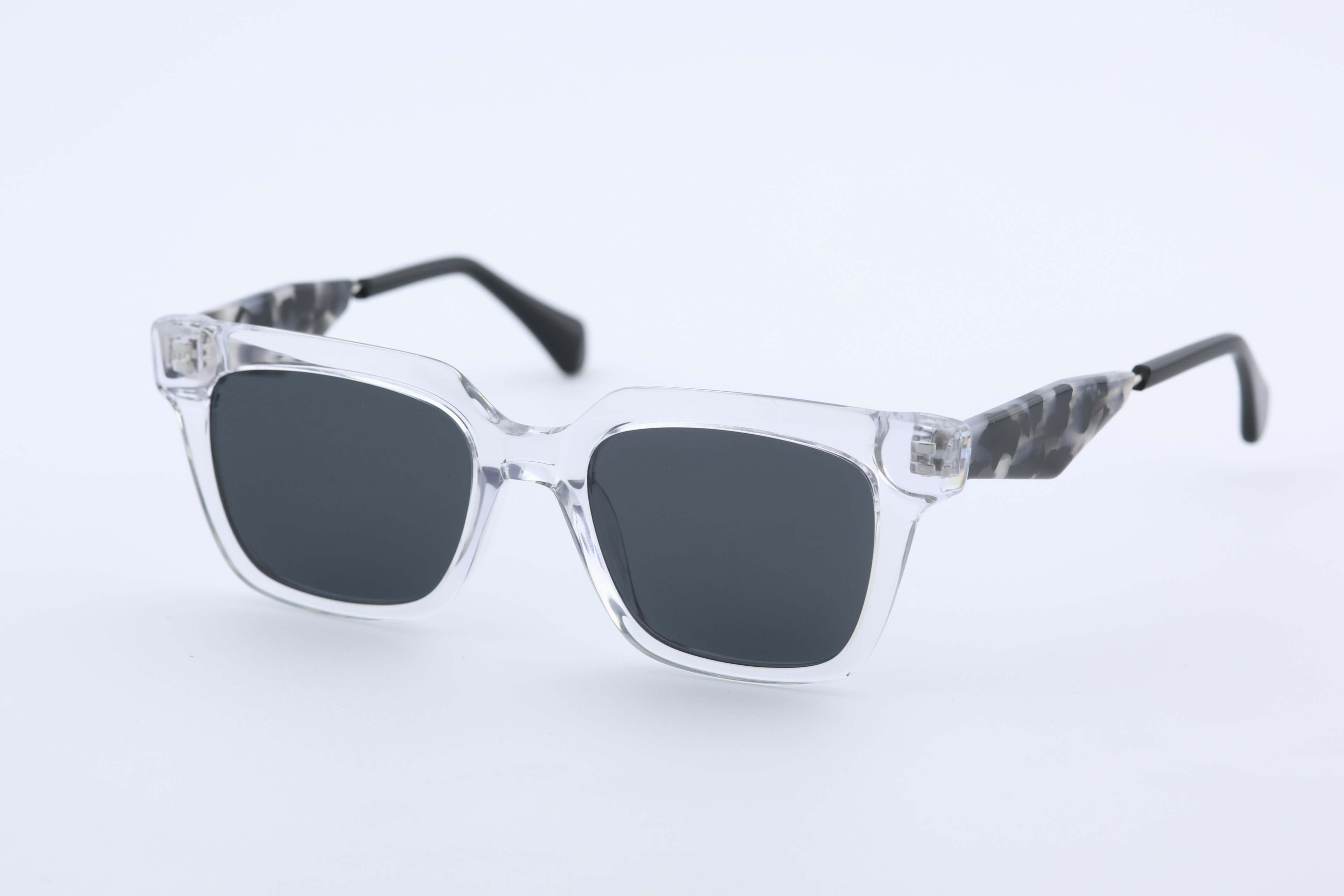 Uzayy Eyewear Anatolian Spirit: Seora – Kadın Güneş Gözlüğü | Şeffaf Asetat UV400 Luxury