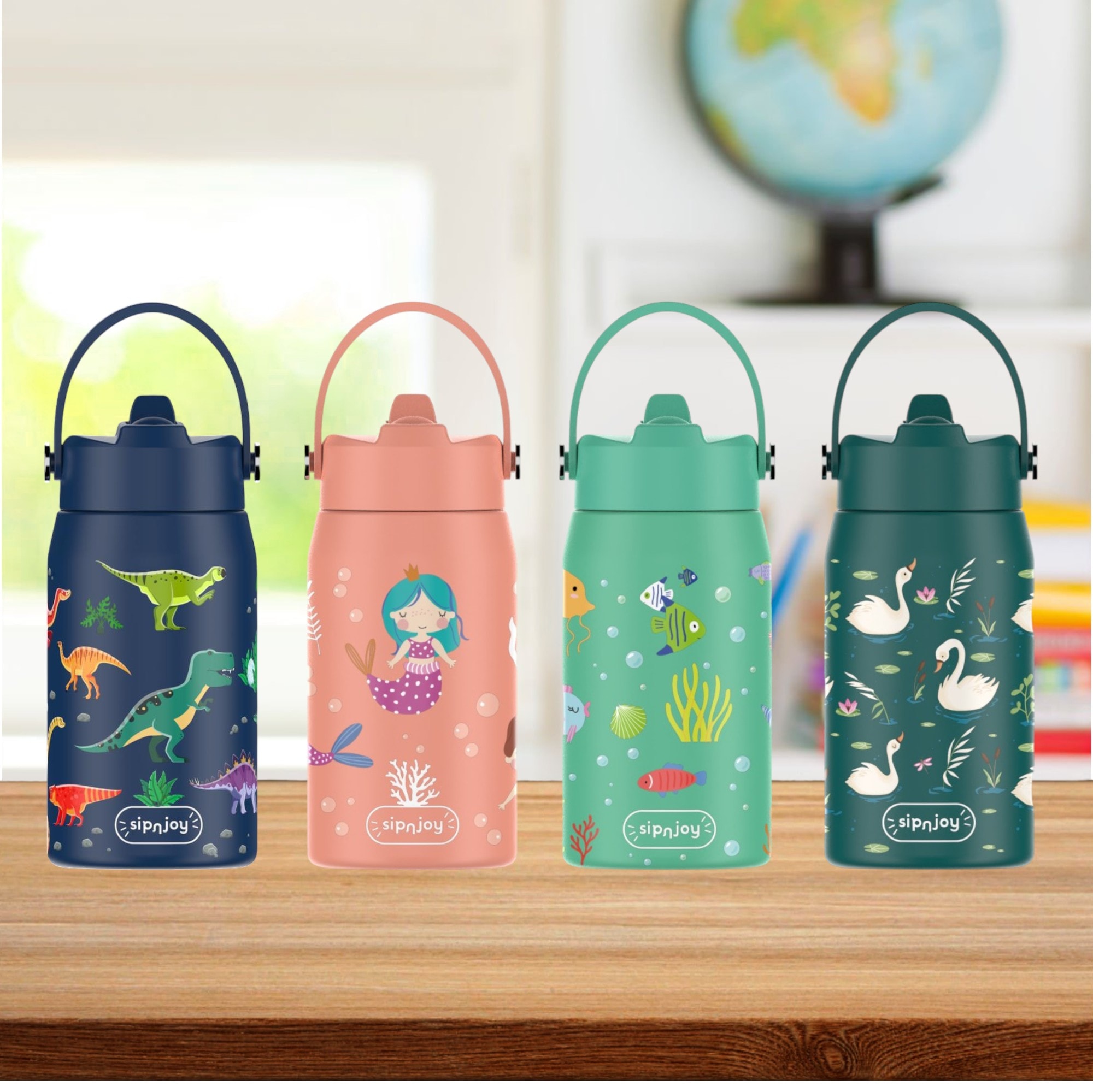 Lil'Straw Çocuk Su Termosu | 420 ml