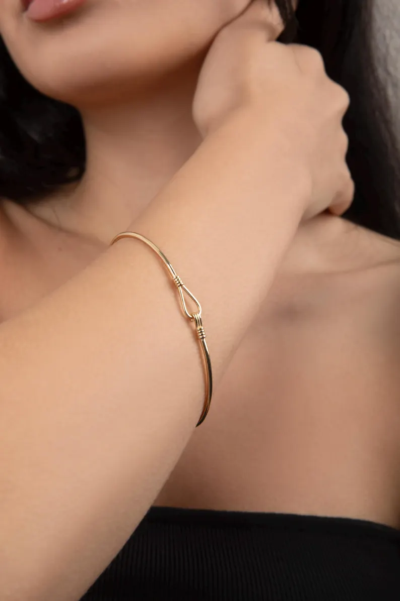 14 Ayar Tasarım Bileklik 