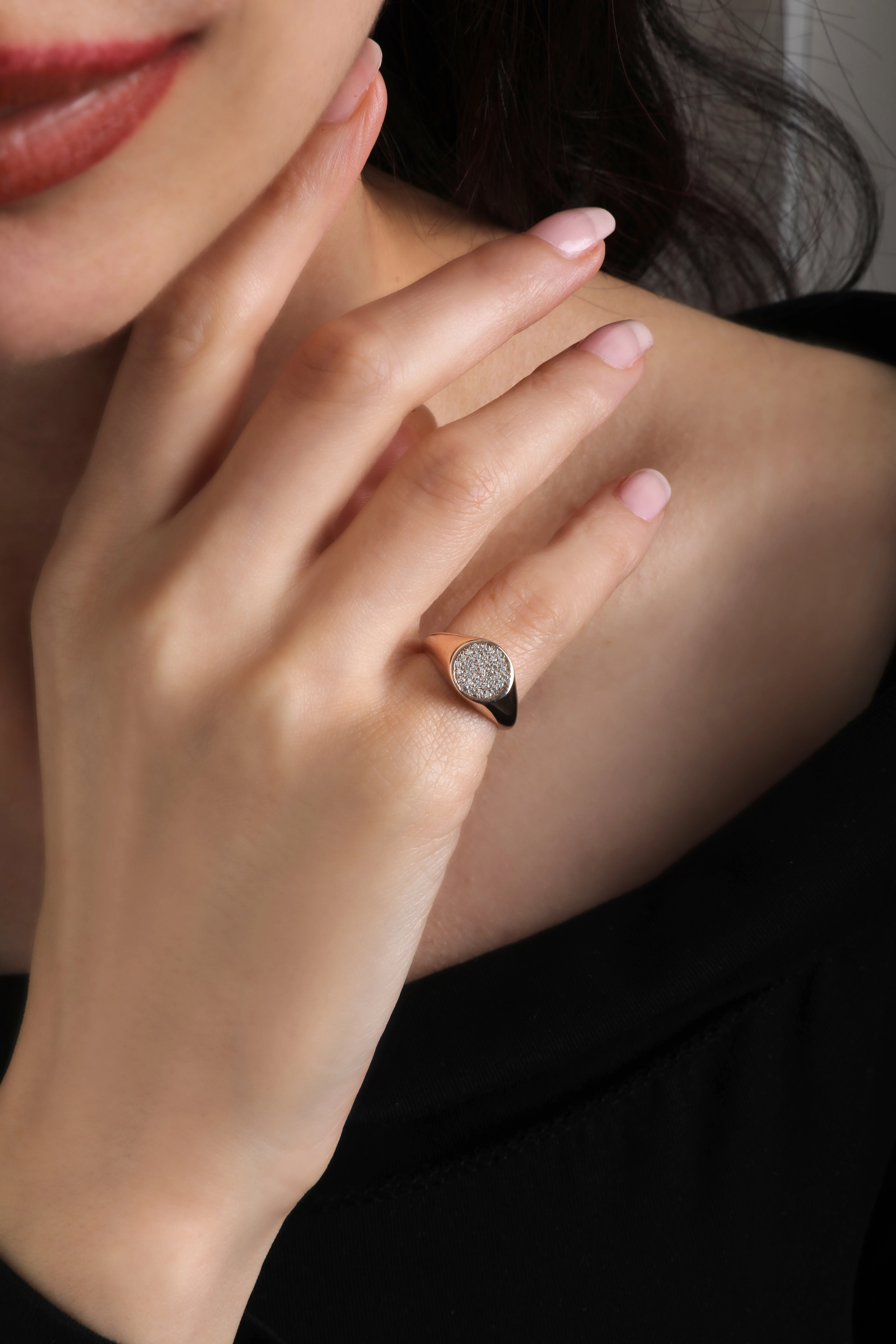 Minimal Pırlanta Yüzük 