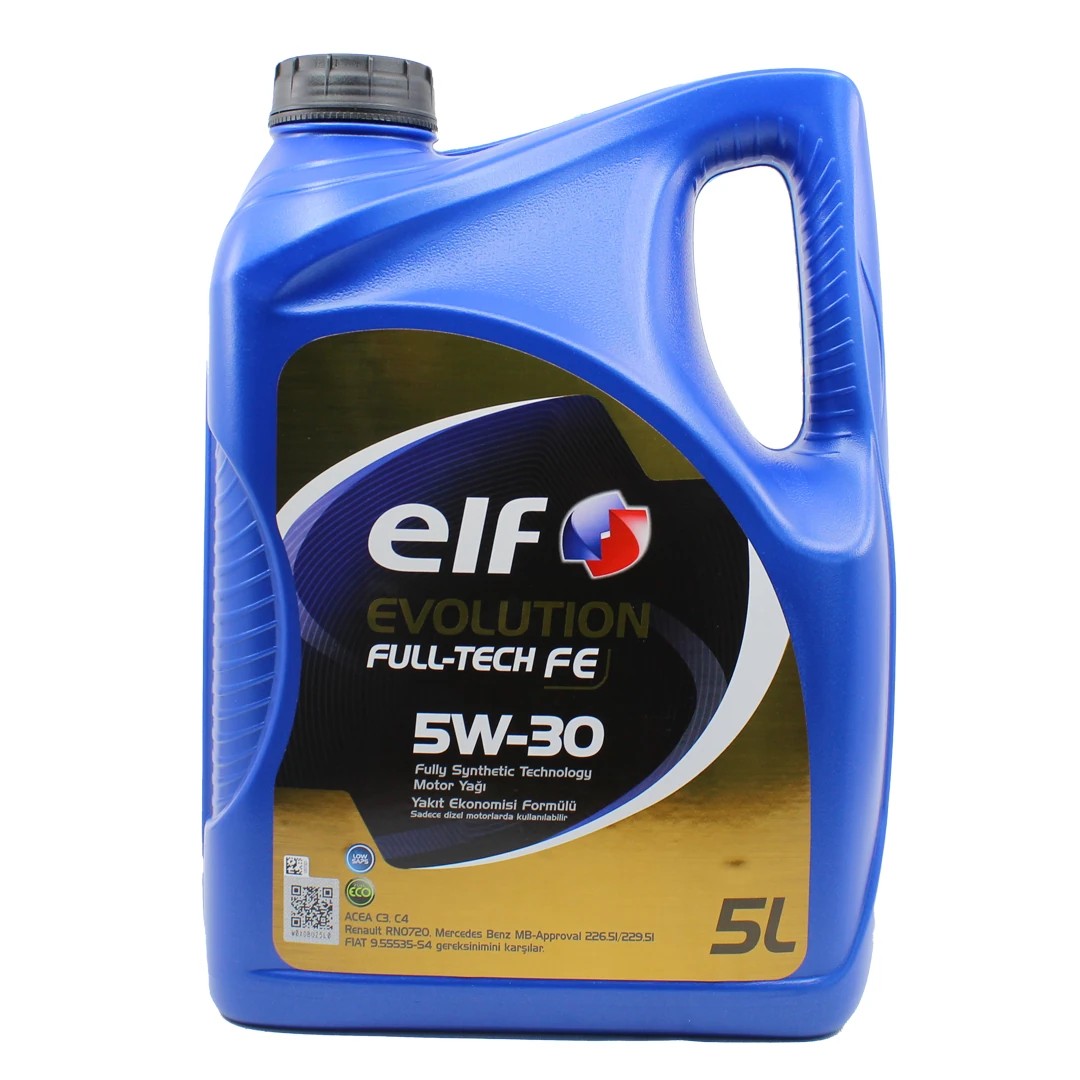 Elf Evolution Full-tech Fe 5w-30 5 Litre Dpf Renault Onaylı Motor Yağı 