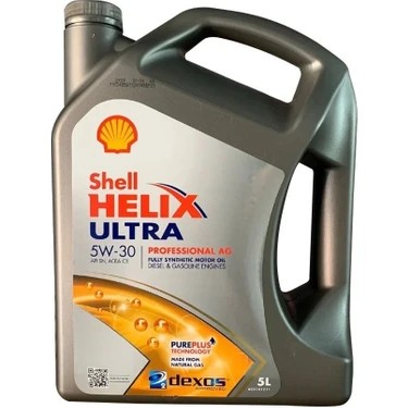 SHELL HELIX ULTRA 5W-30 5 LİTRE PROFESSIONAL AG