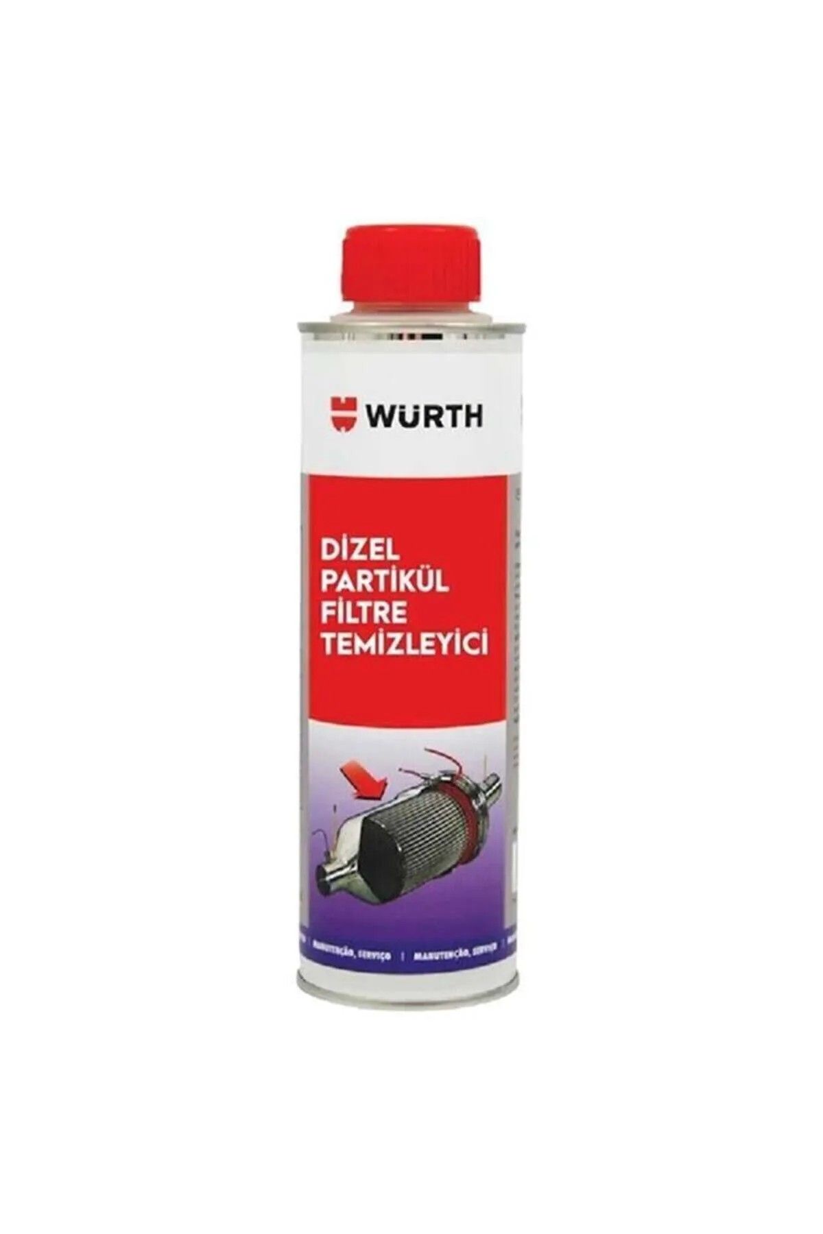 Würth 300ml Dizel Partikül Filtre Temizleyici