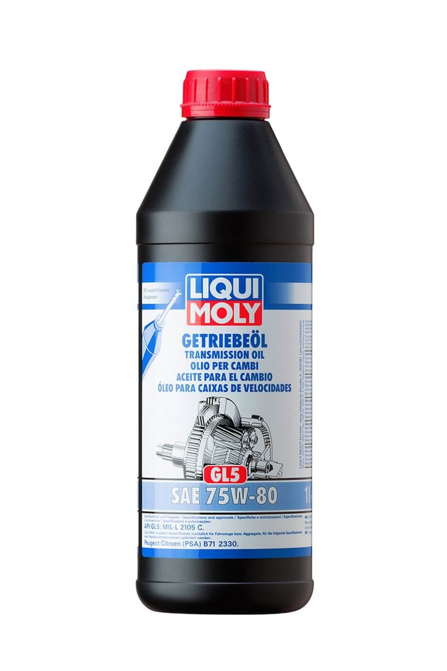 Liqui Moly Lıquı Moly Yarı Sentetik Gl5 75w80 Dişli Şanzıman Yağı 1lt 