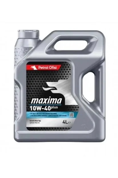 Petrol Ofisi Po Maxima Plus 10w-40 4 Litre Lt Motor Yağı - Benzinli Ve Dizel Araç Yağı