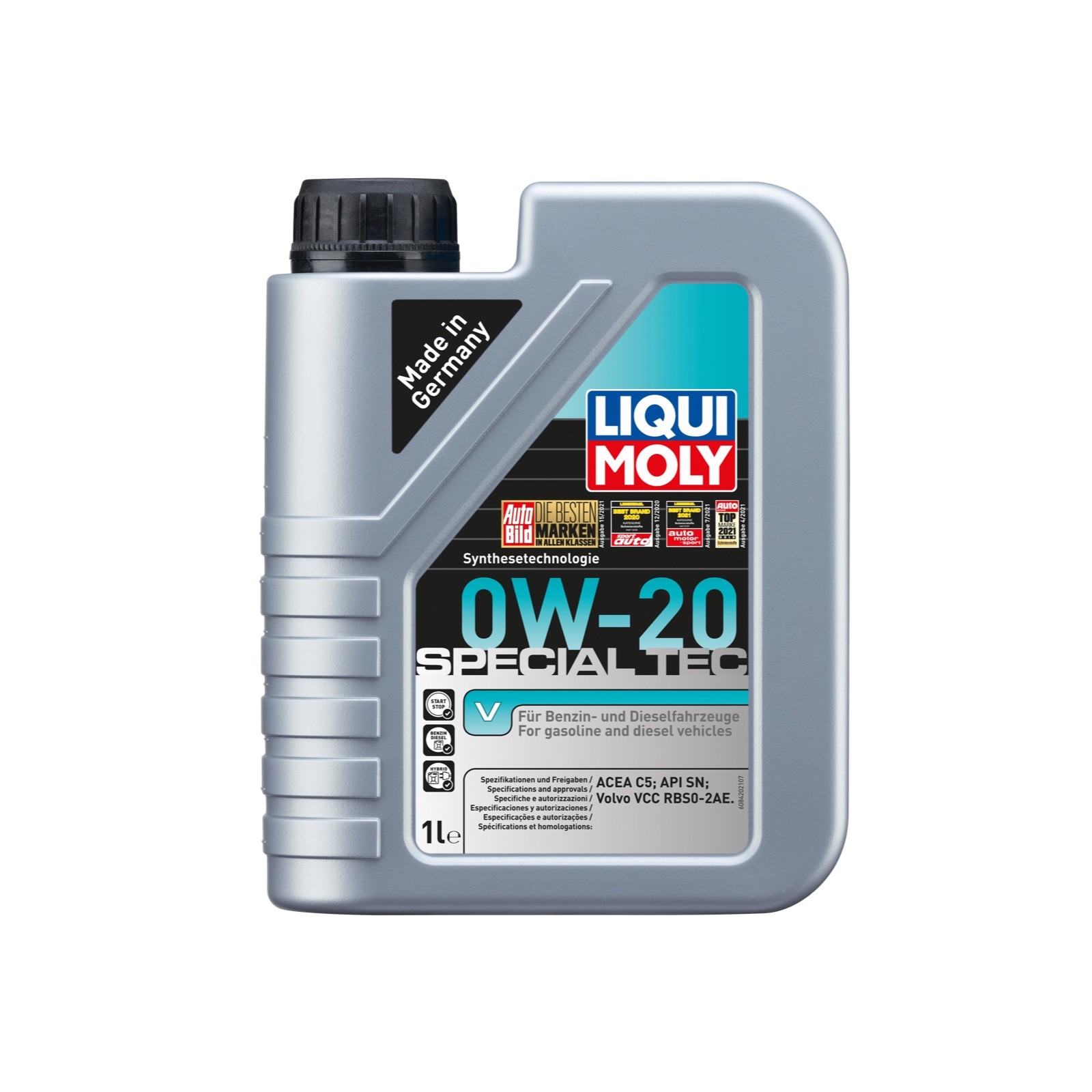 LIQUI MOLY 0W20 Motor Yağı Special Tec V 1 Litre