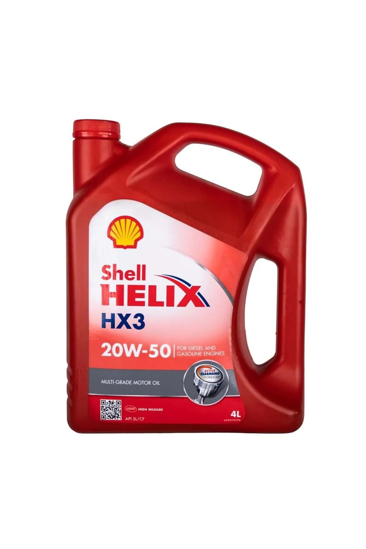 SHELL HELIX HX3 20W-50 4 LİTRE 