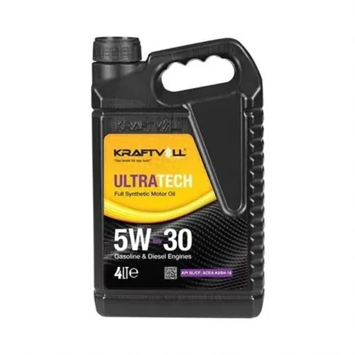 Kraftvoll Ultratech 5W30 Tam Sentetik SL/CF 4 lt Motor Yağı