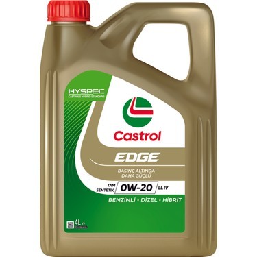 CASTROL EDGE 0W20 4 LİTRE