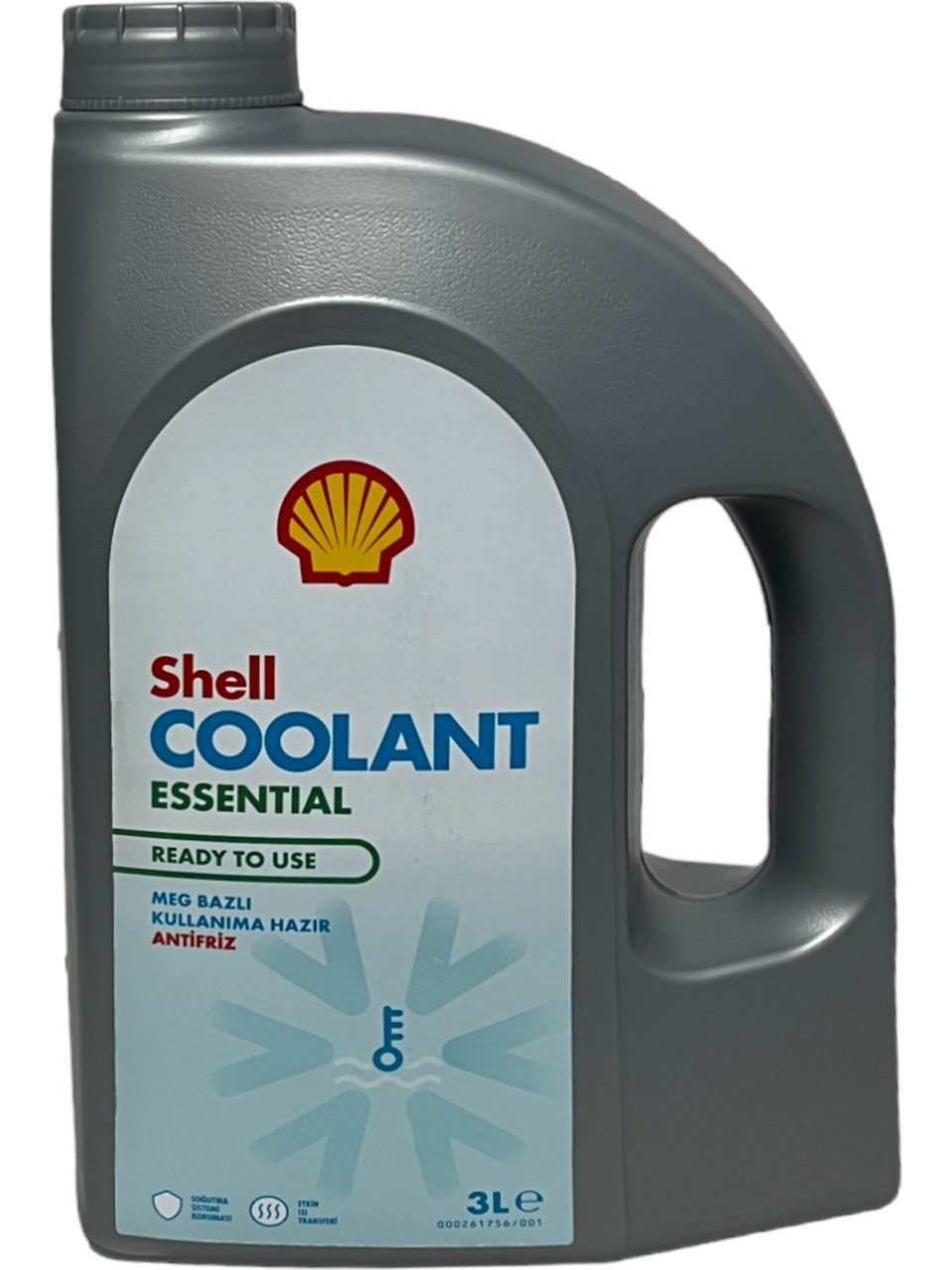 Shell Coolant Essential 4 Mevsimlik Mavi Antifriz 3 Litre