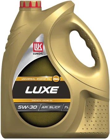 LUKOIL Luxe Synthetic Engine Oil 5W-30 Api SL/CF 7L