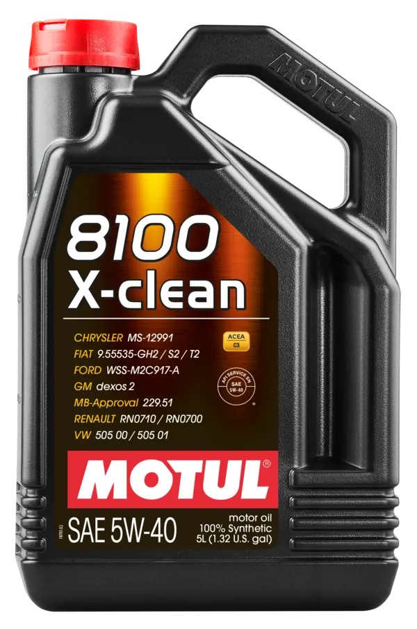 MOTUL 8100 X-CLEAN 5W40_5L