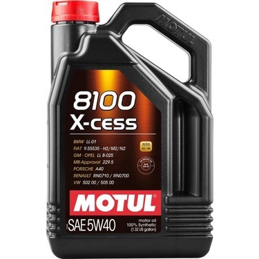 MOTUL 8100 X-CESS 5W-40 5 LİTRE