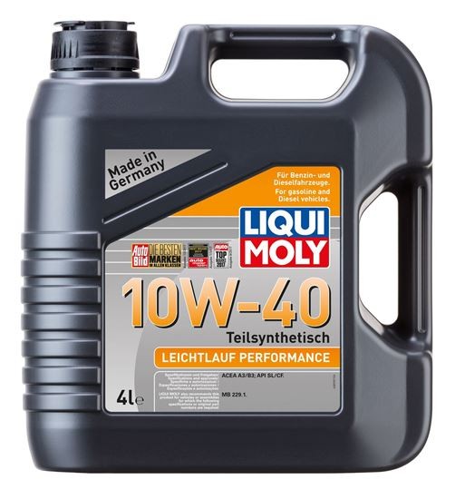 LIQUI MOLY 10W-40  LEICTLAUF PERFORMANCE 4 LİTRE