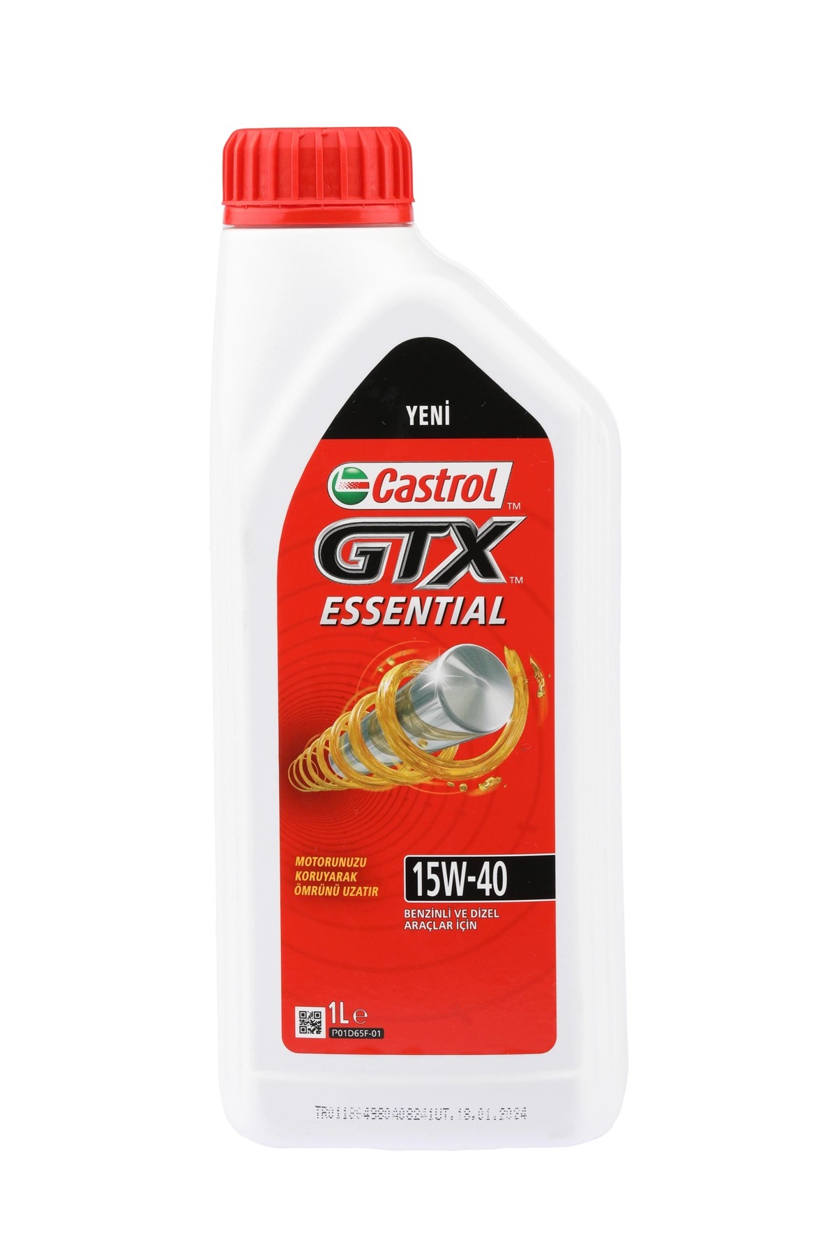 Castrol gtx 15w 40 motor yağı