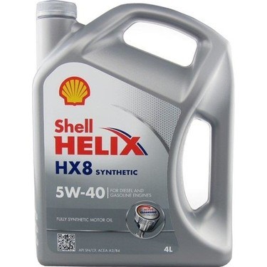 SHELL HELIX HX8 5W-40 4 LİTRE 