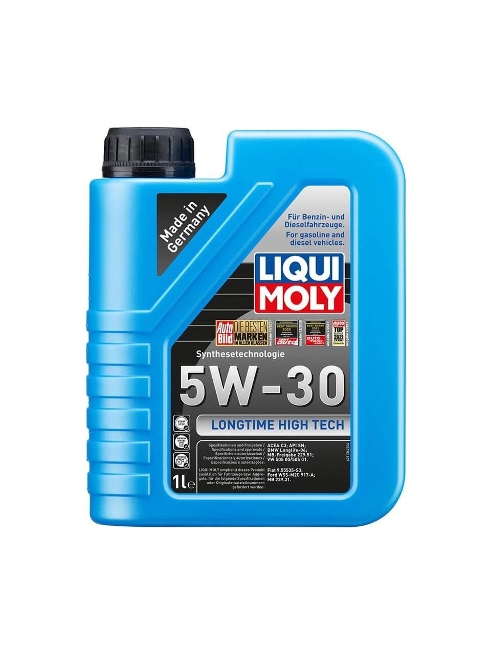 Liqui Moly Lıquı Moly 5W30 Motor Yağı Sentetik Long Tıme Hıgh Tech1 Litre