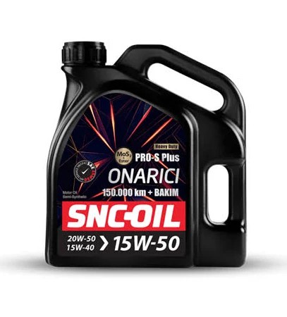 snc -oıl Pro-s Plus Onarıcı Heavy Duty 150.000 Km 15w-50 Onarıcı Motor Yağı. 4 Litre