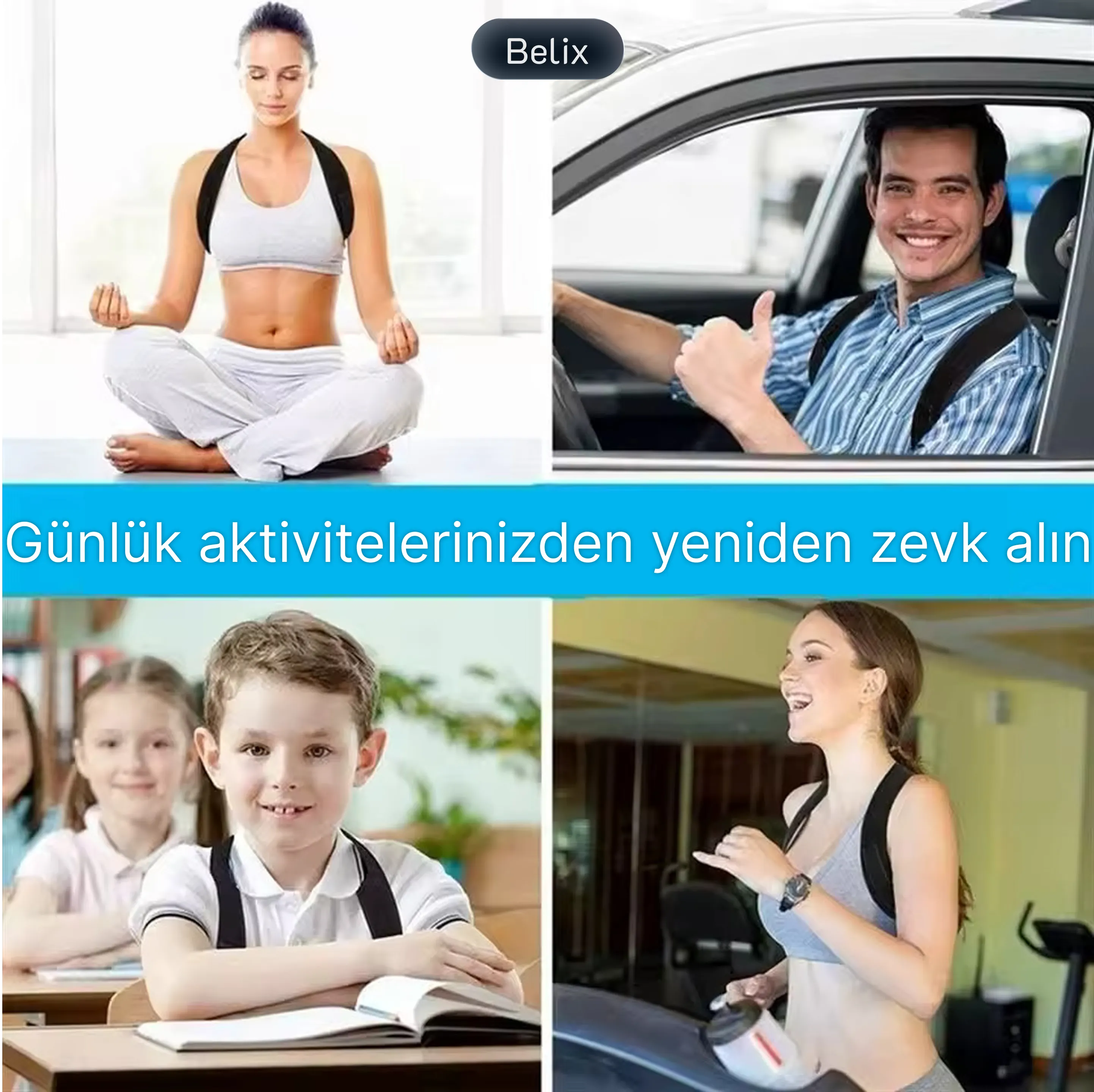 Ayarlanabilr Omuz Düzeltici, Omurga Desteği