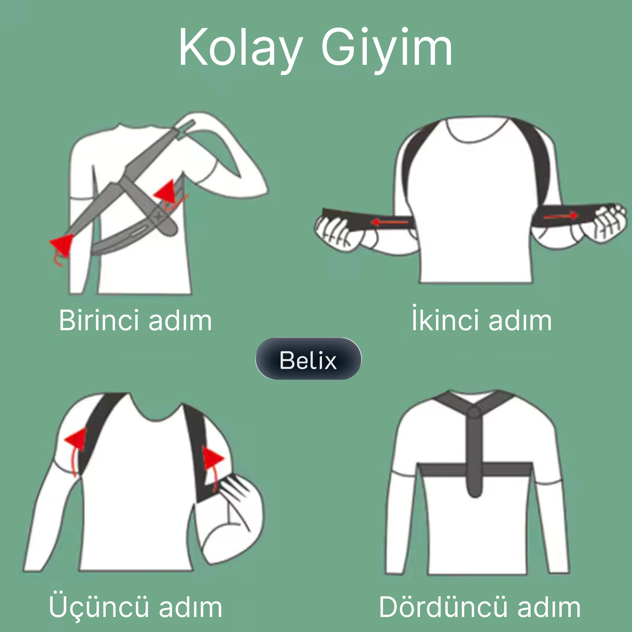 Ayarlanabilr Omuz Düzeltici, Omurga Desteği