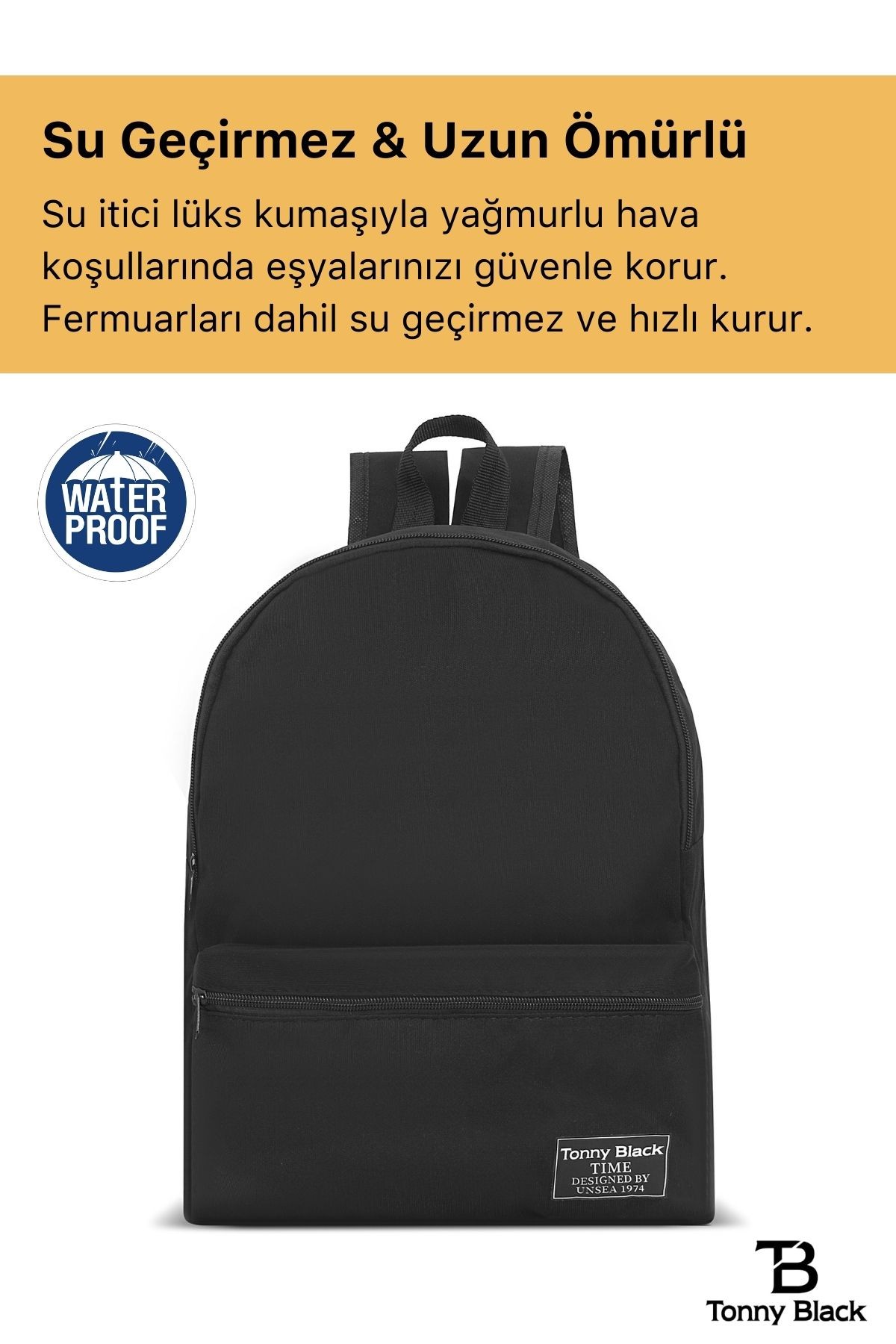 Orijinal Unisex Konfor Modeli Su Geçirmez Spor Kurs Seyahat Ve Günlük Kullanım İçin Sırt Çantası