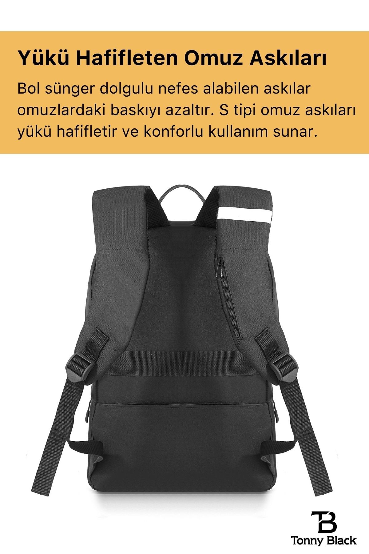 Orijinal 15.6" Unisex 4 Bölmeli Su İtici Kumaş Laptop Bölmeli Notebook Bilgisayar İçin Sırt Çantası