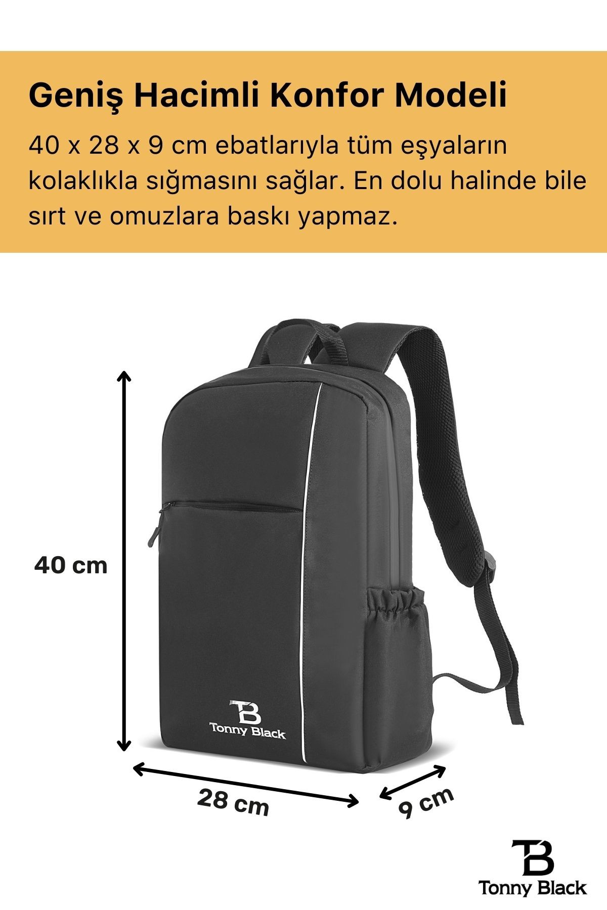 Orijinal 15.6" Unisex 4 Bölmeli Su İtici Kumaş Laptop Bölmeli Notebook Bilgisayar İçin Sırt Çantası