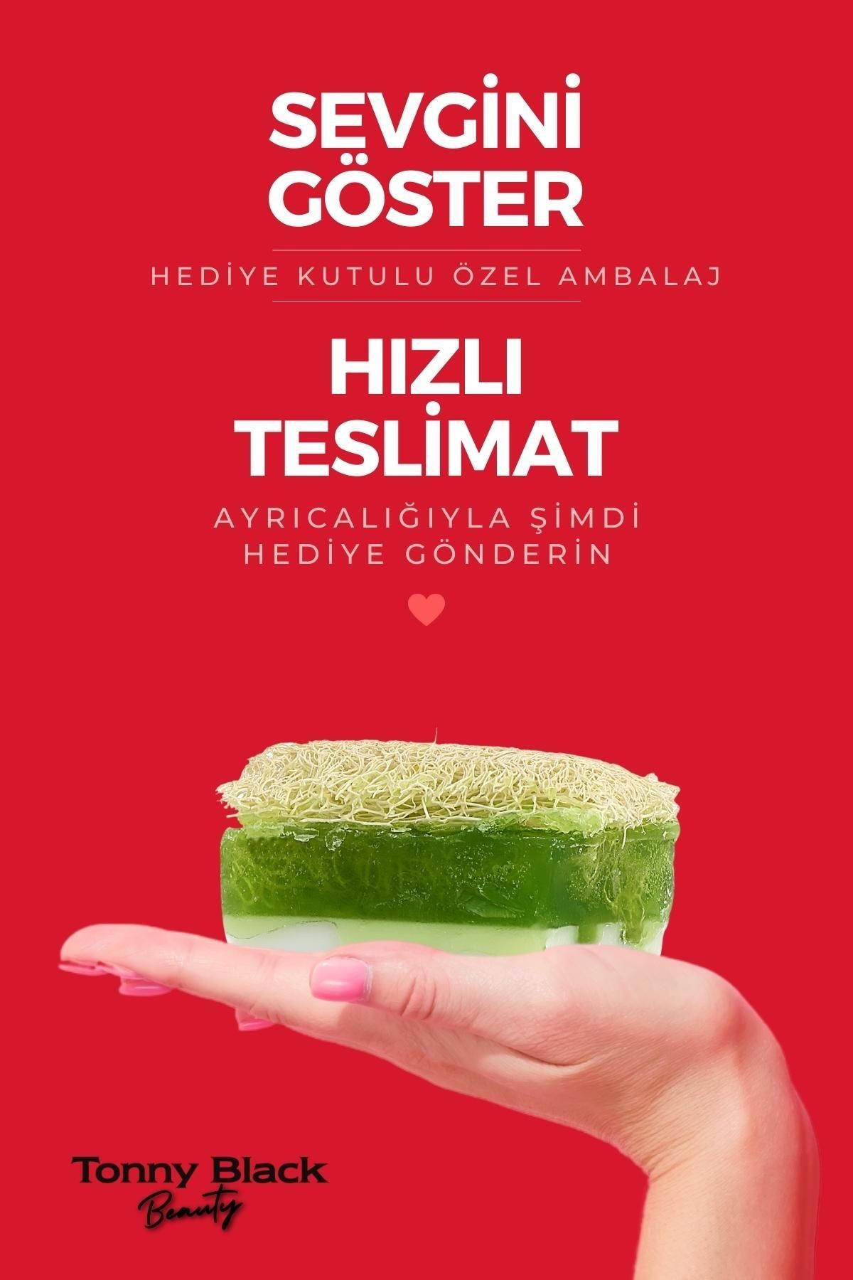 Orijinal Doğal Kabak Lifli Aloe Vera Sabunu