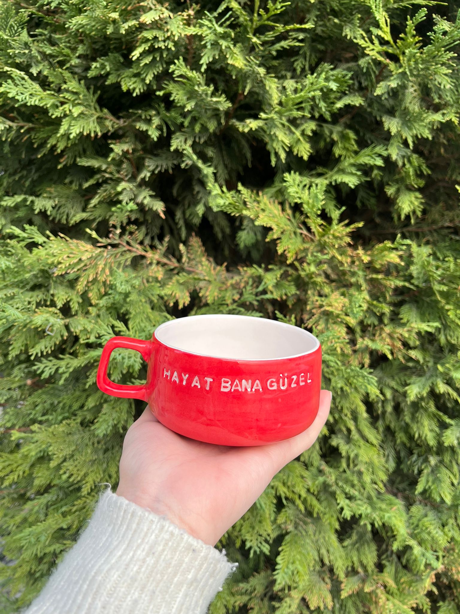 Motto Mug - Hayat Bana Güzel