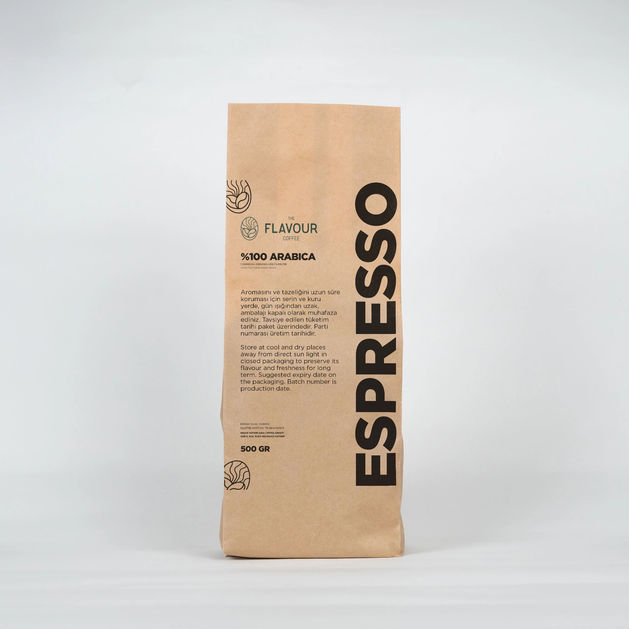 Espresso Çekirdek - 500 gr
