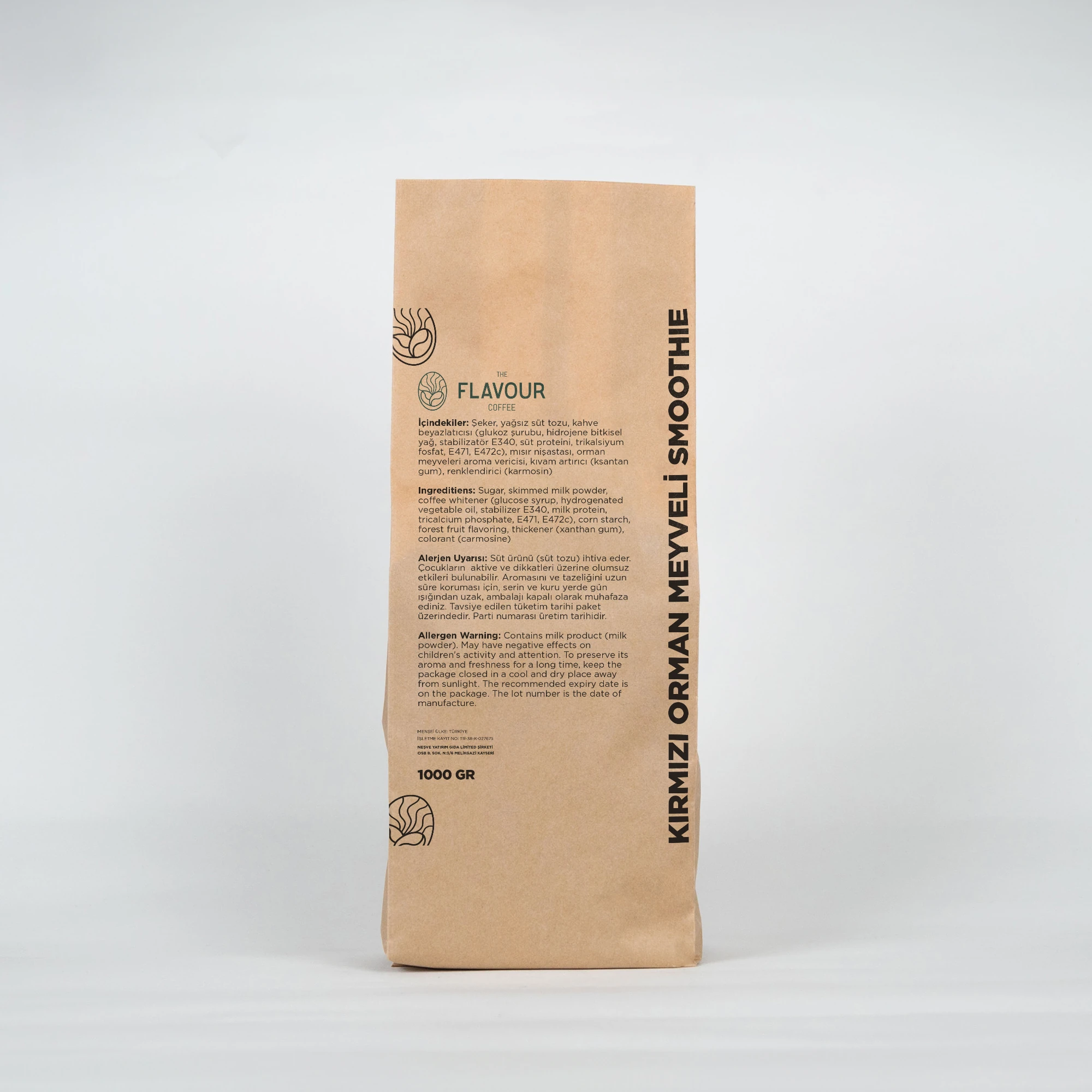 Kırmızı Orman Meyveleri Smoothie