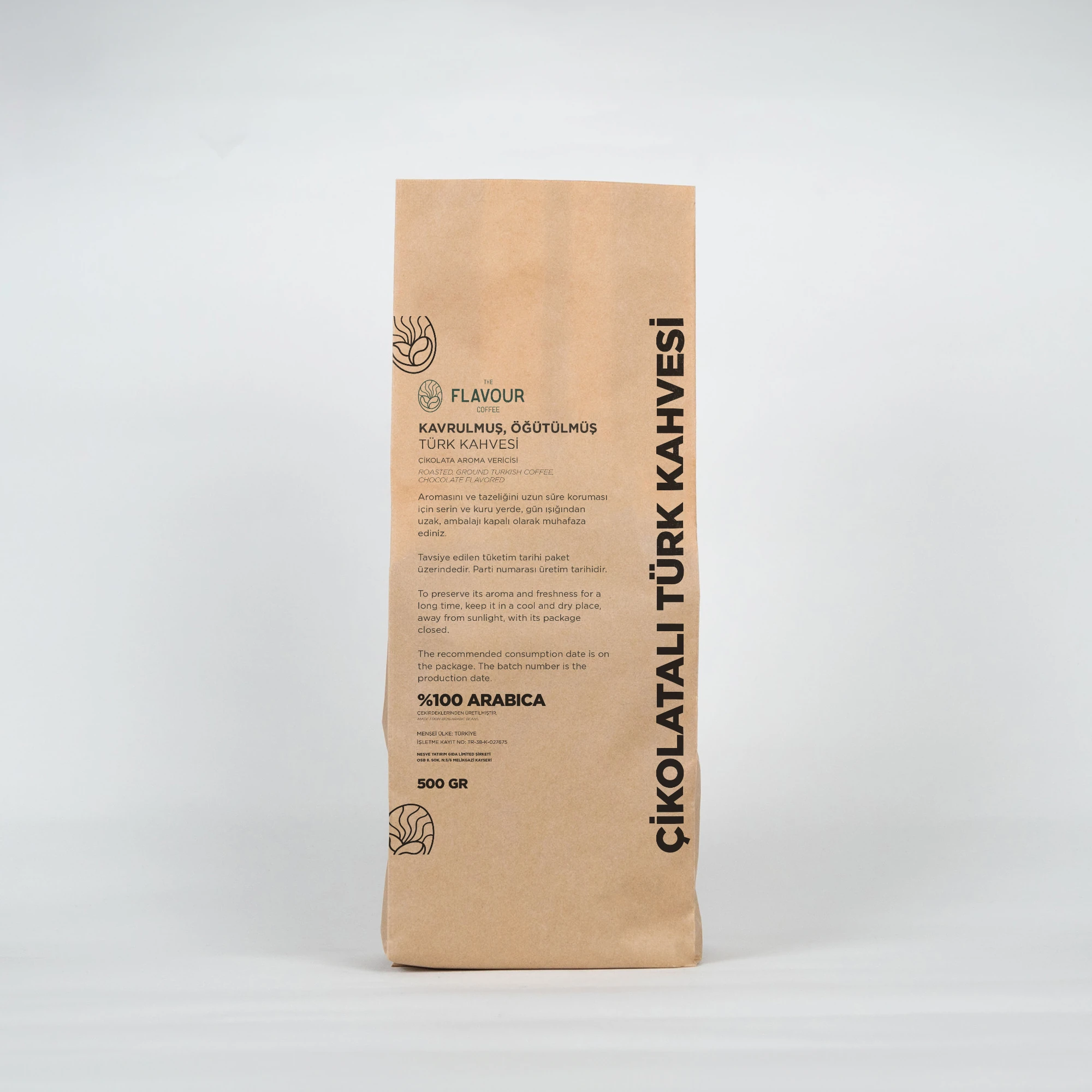 Çikolatalı Türk Kahvesi  - 100 gr