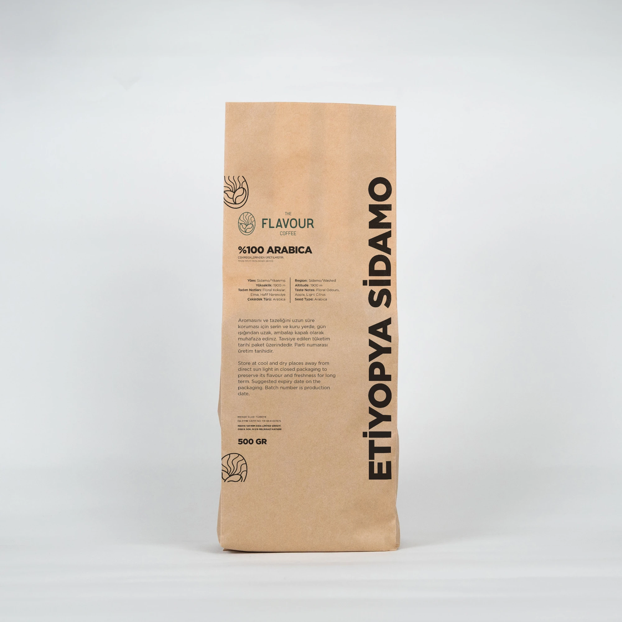 Etiyopya Filtre Kahve - 1000 gr