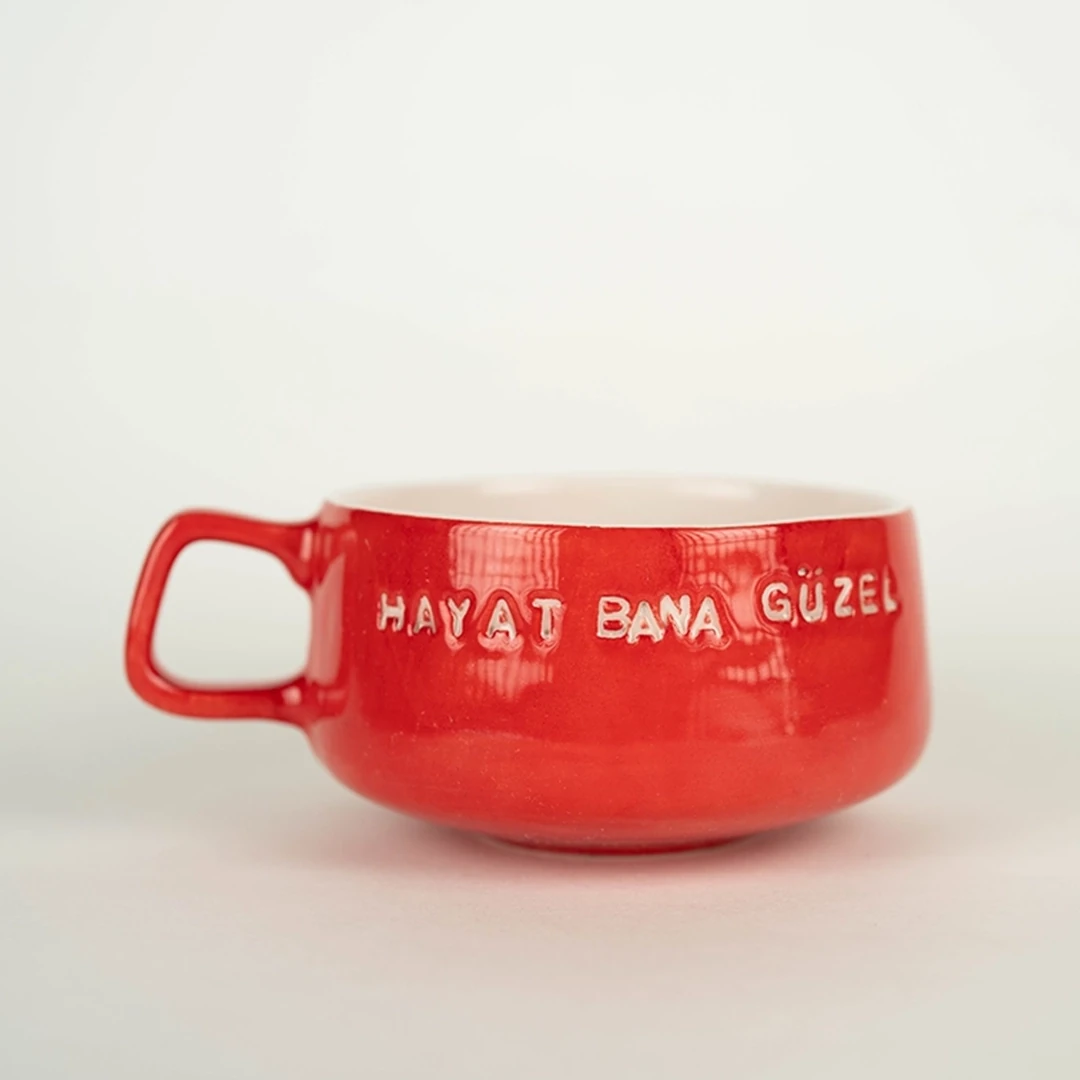 Motto Mug - Hayat Bana Güzel