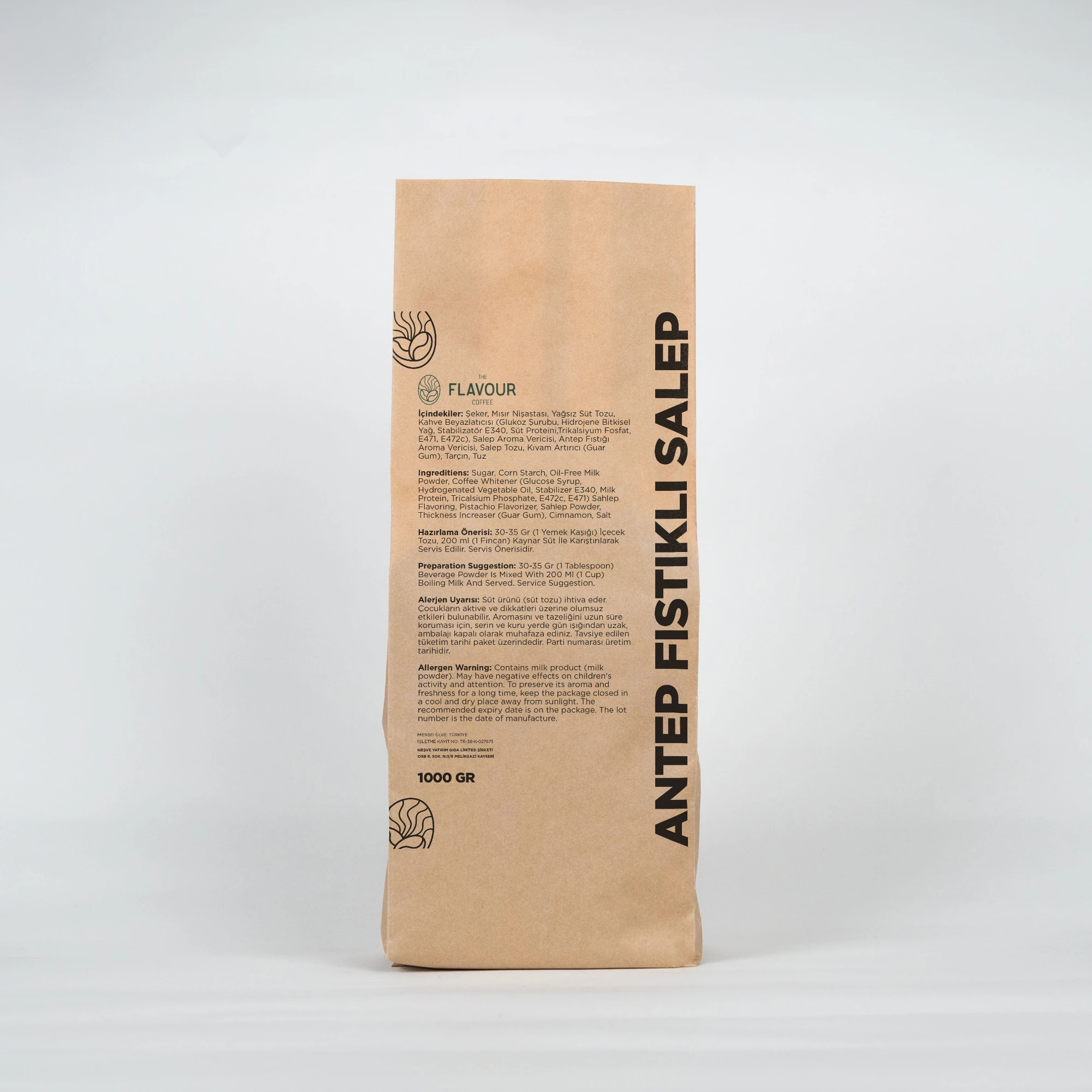 Antep Fıstıklı Salep