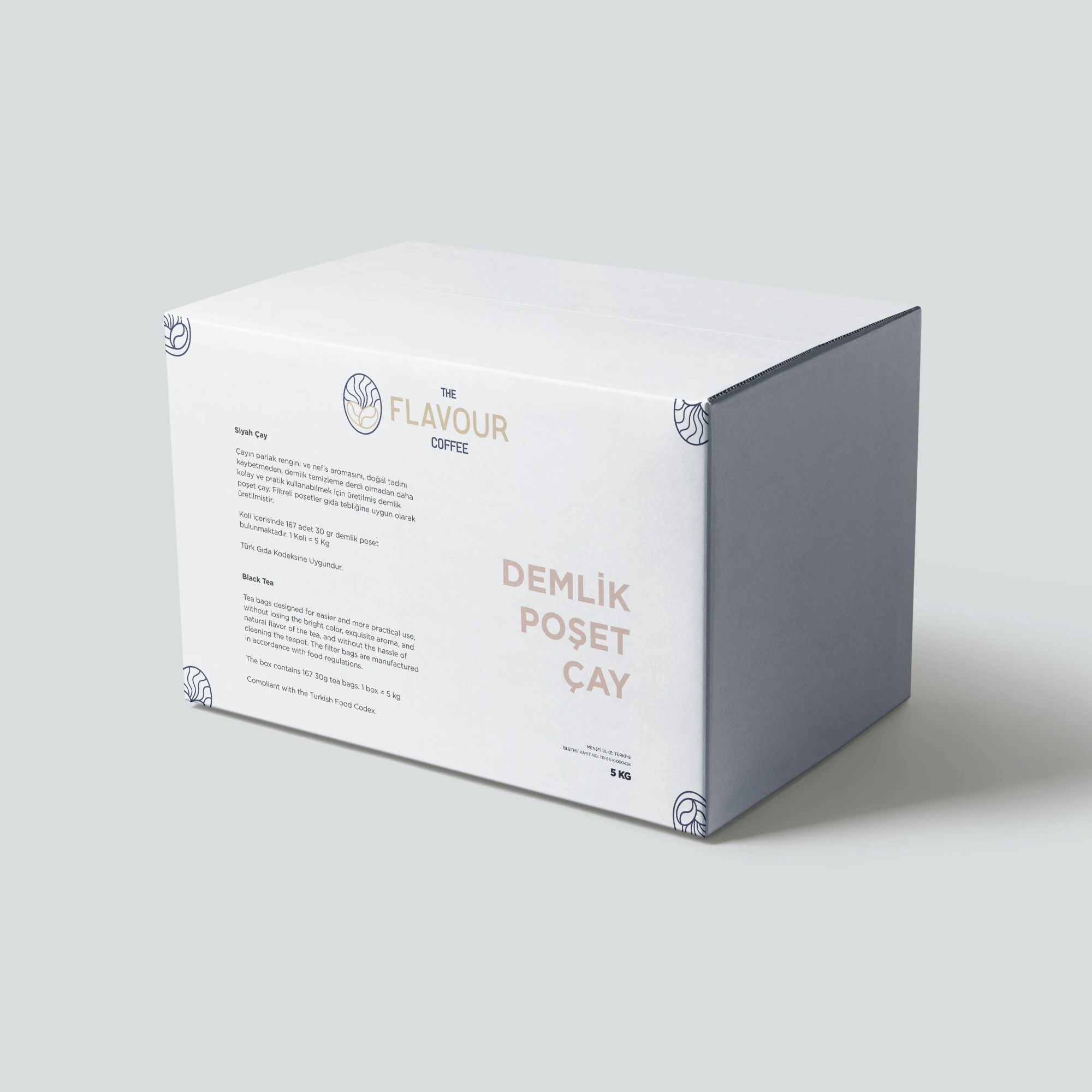 Demlik Poşet Çay (30 gr * 167 Adet) - 5 kg